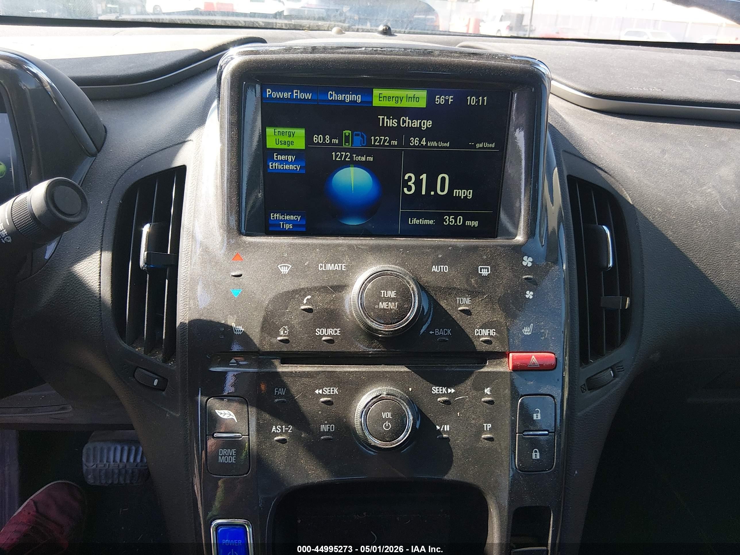 2013 Chevrolet Volt   Silver vin: 1G1RB6E41DU149573