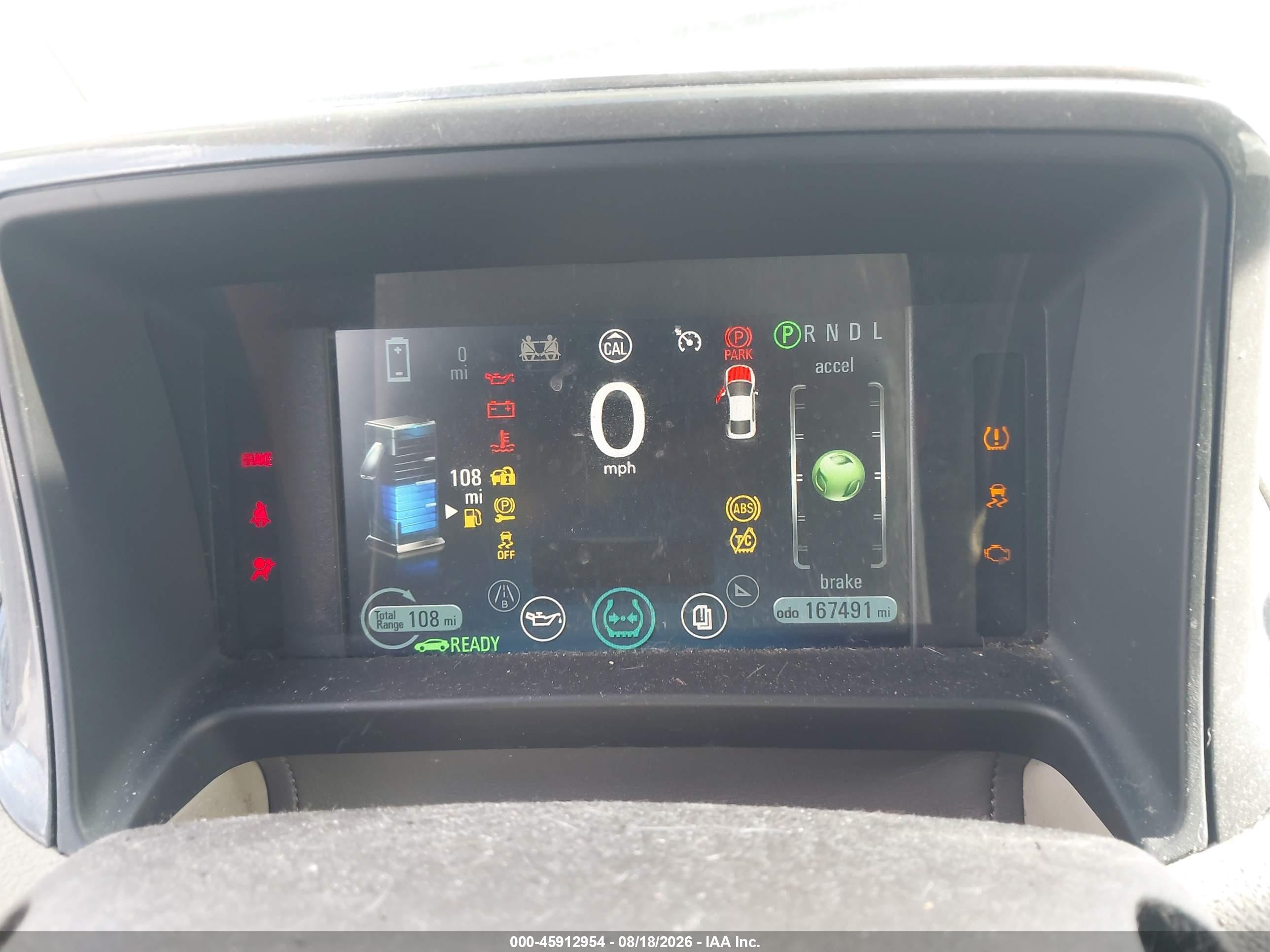 2014 Chevrolet Volt   Gray vin: 1G1RB6E41EU139675