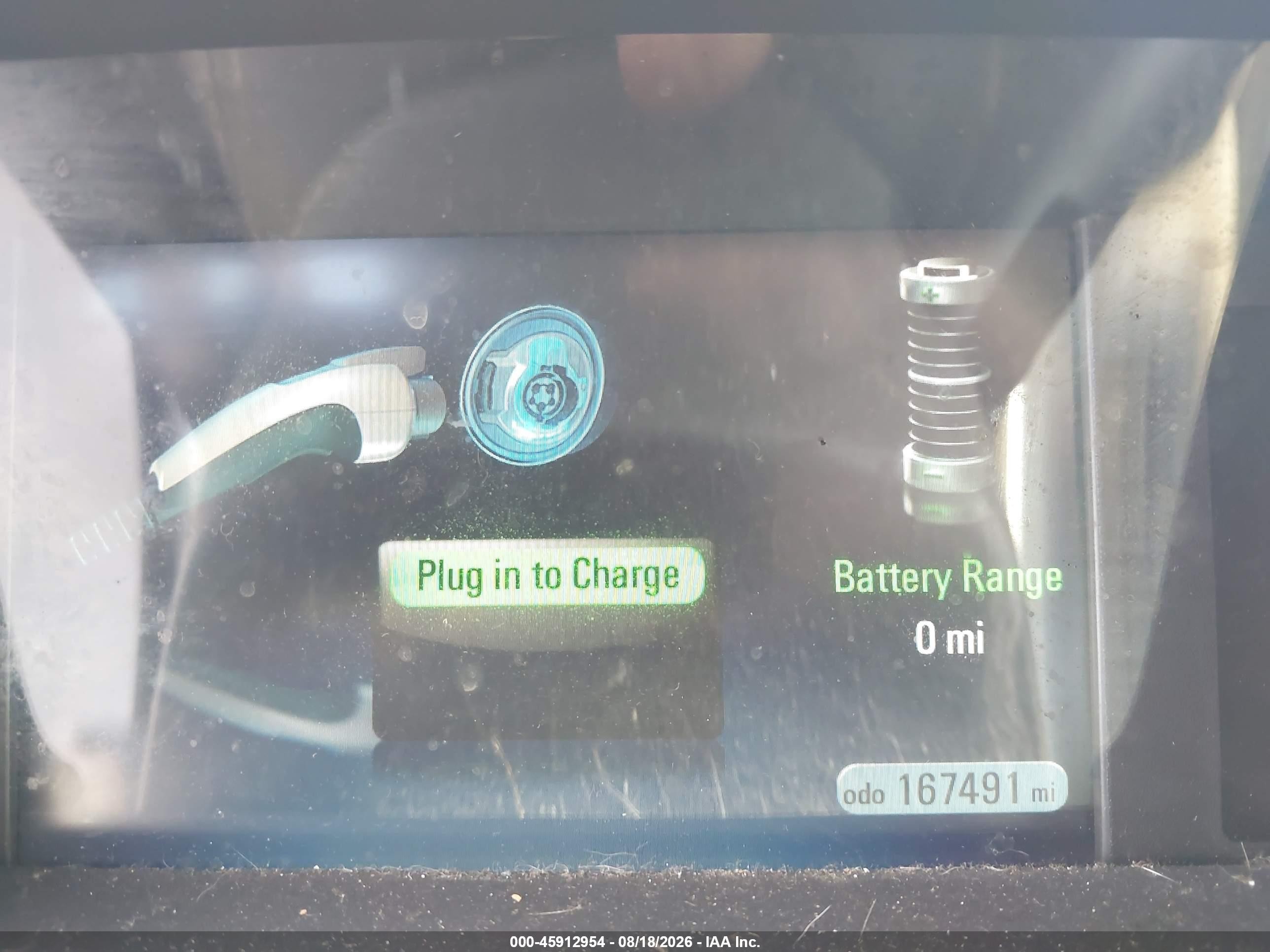 2014 Chevrolet Volt   Gray vin: 1G1RB6E41EU139675