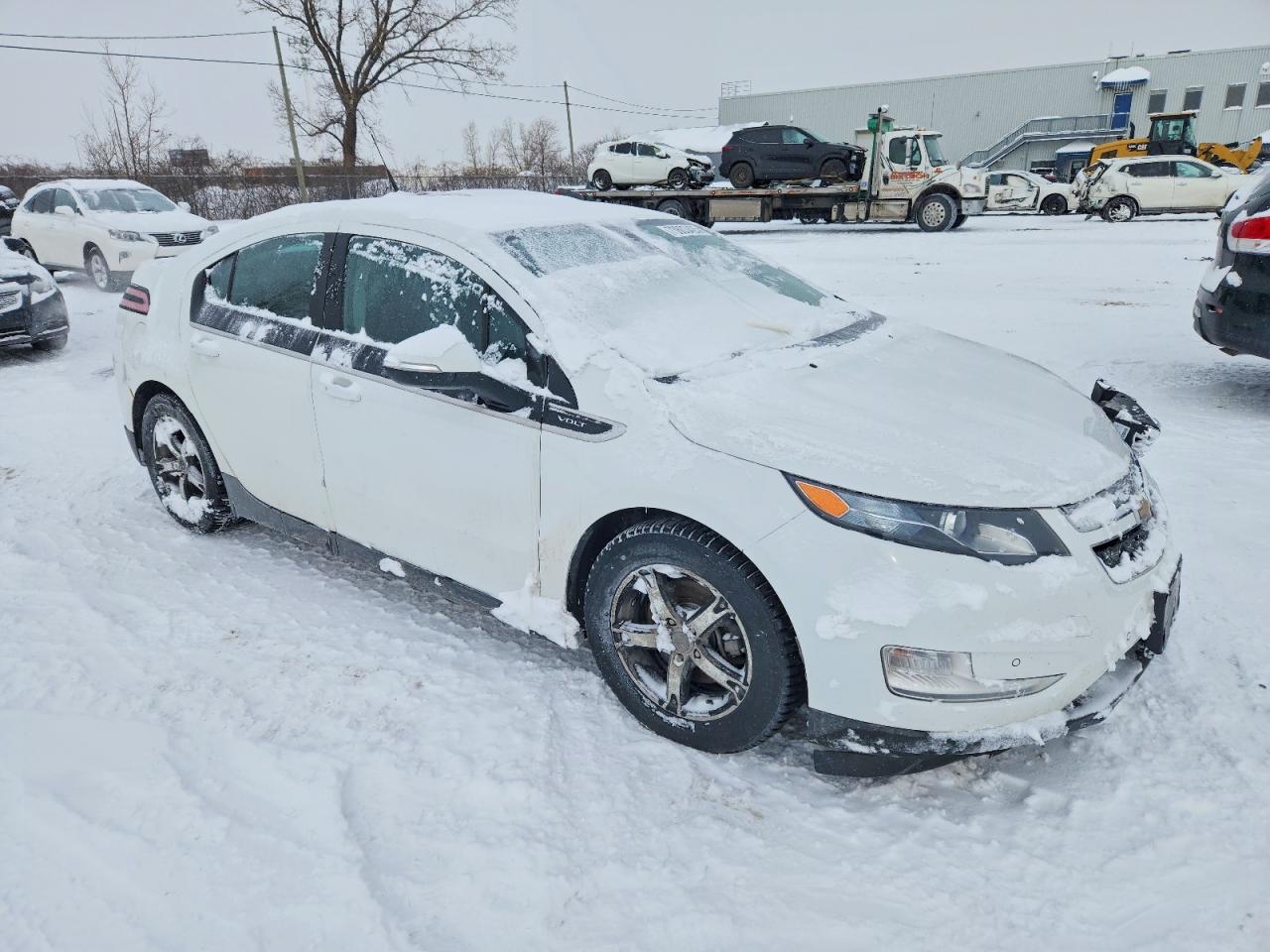2014 Chevrolet Volt White vin: 1G1RB6E41EU151115