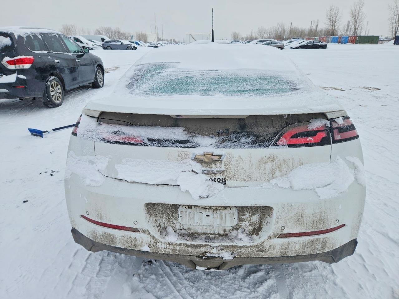 2014 Chevrolet Volt White vin: 1G1RB6E41EU151115
