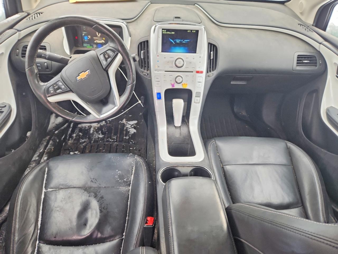 2014 Chevrolet Volt White vin: 1G1RB6E41EU151115