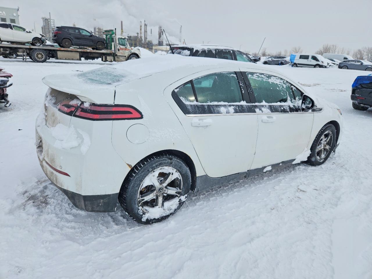 2014 Chevrolet Volt White vin: 1G1RB6E41EU151115