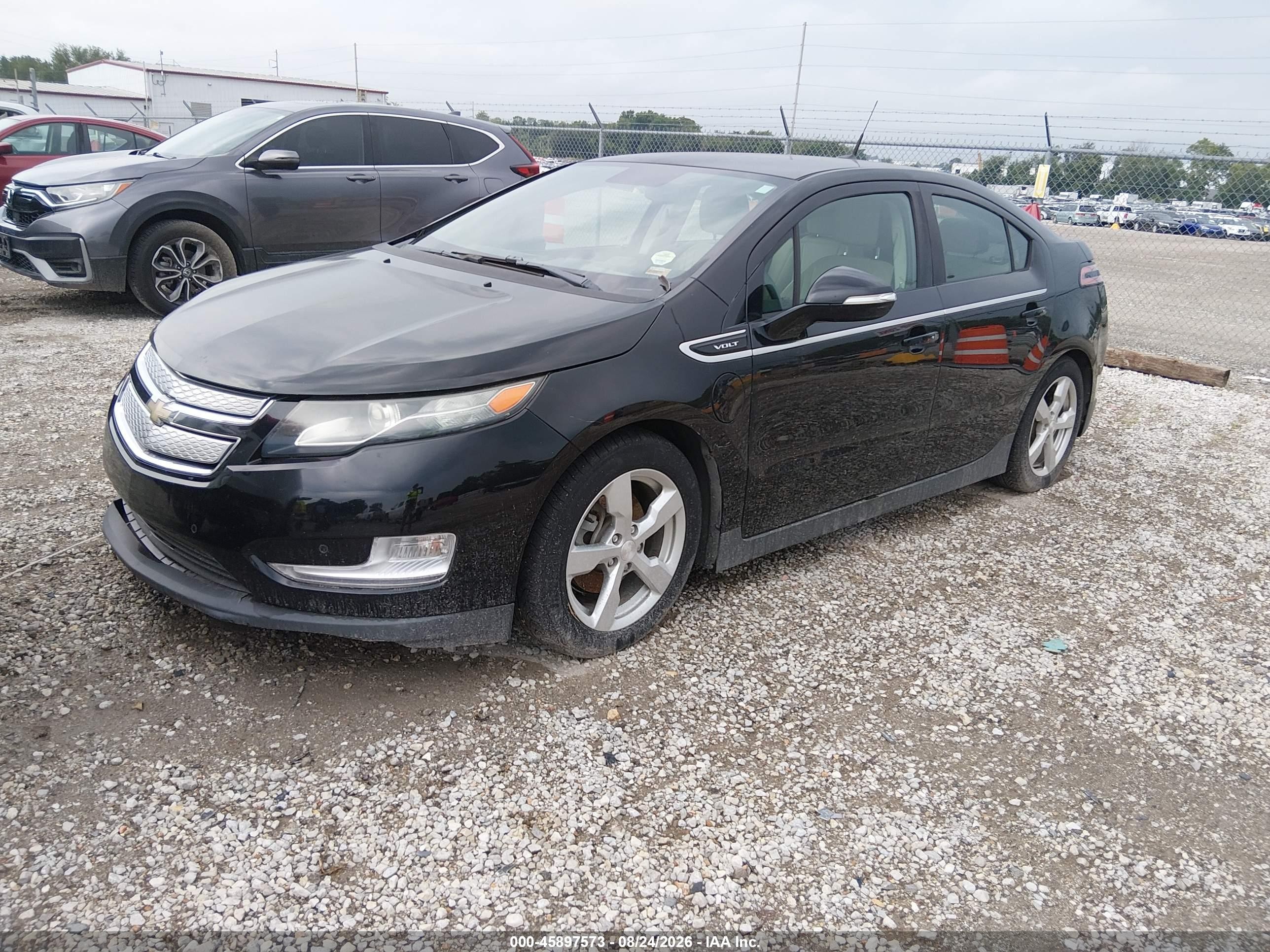 2012 Chevrolet Volt   Black vin: 1G1RB6E42CU109596