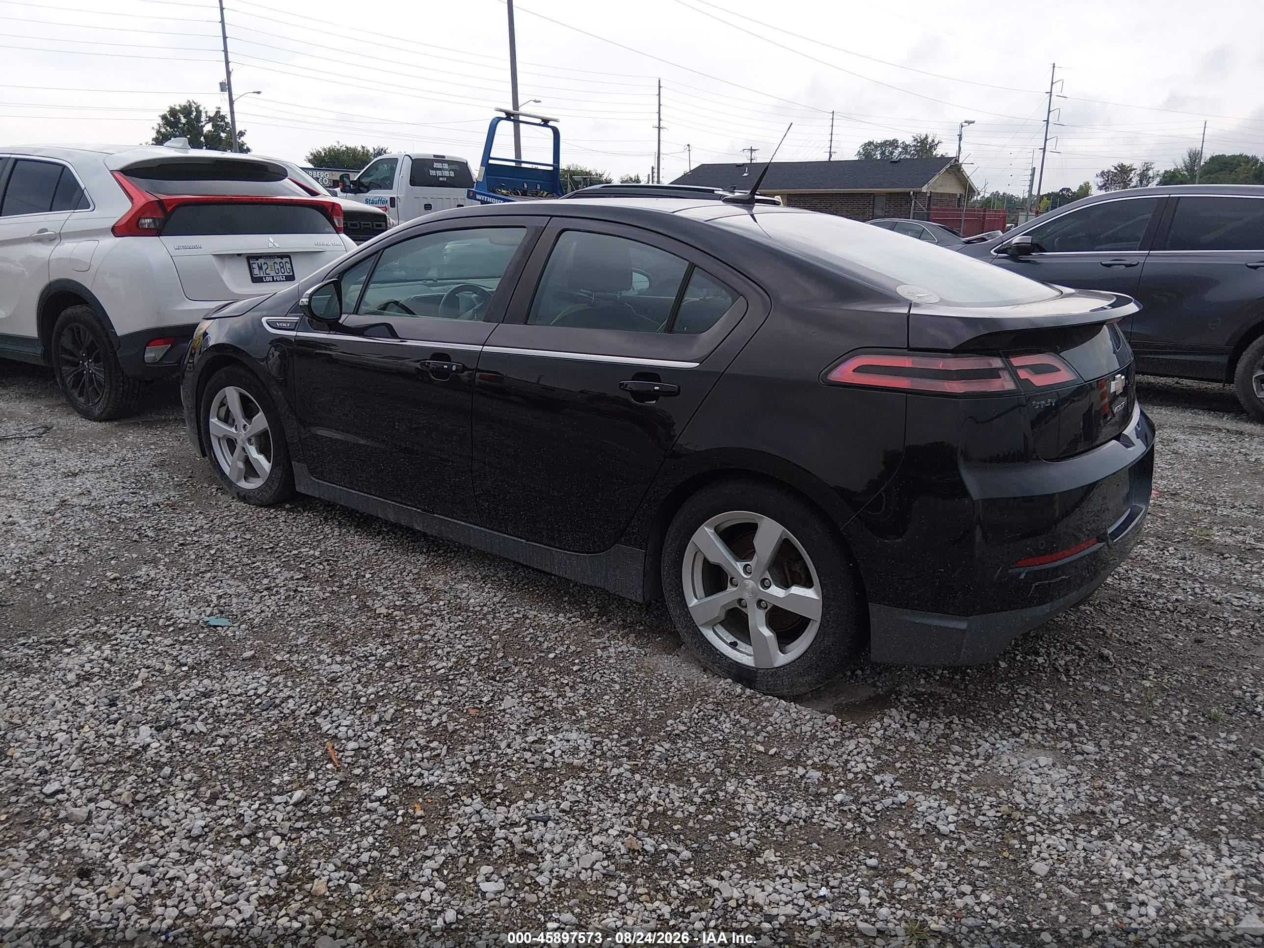 2012 Chevrolet Volt   Black vin: 1G1RB6E42CU109596