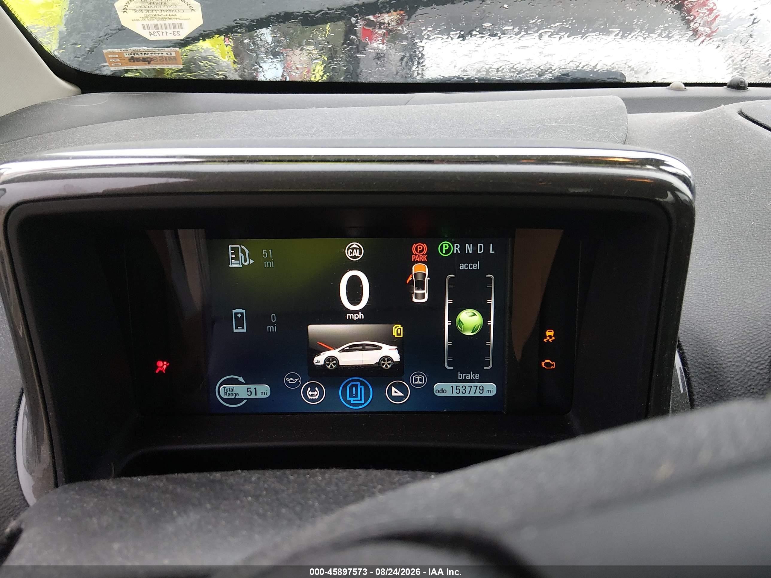 2012 Chevrolet Volt   Black vin: 1G1RB6E42CU109596