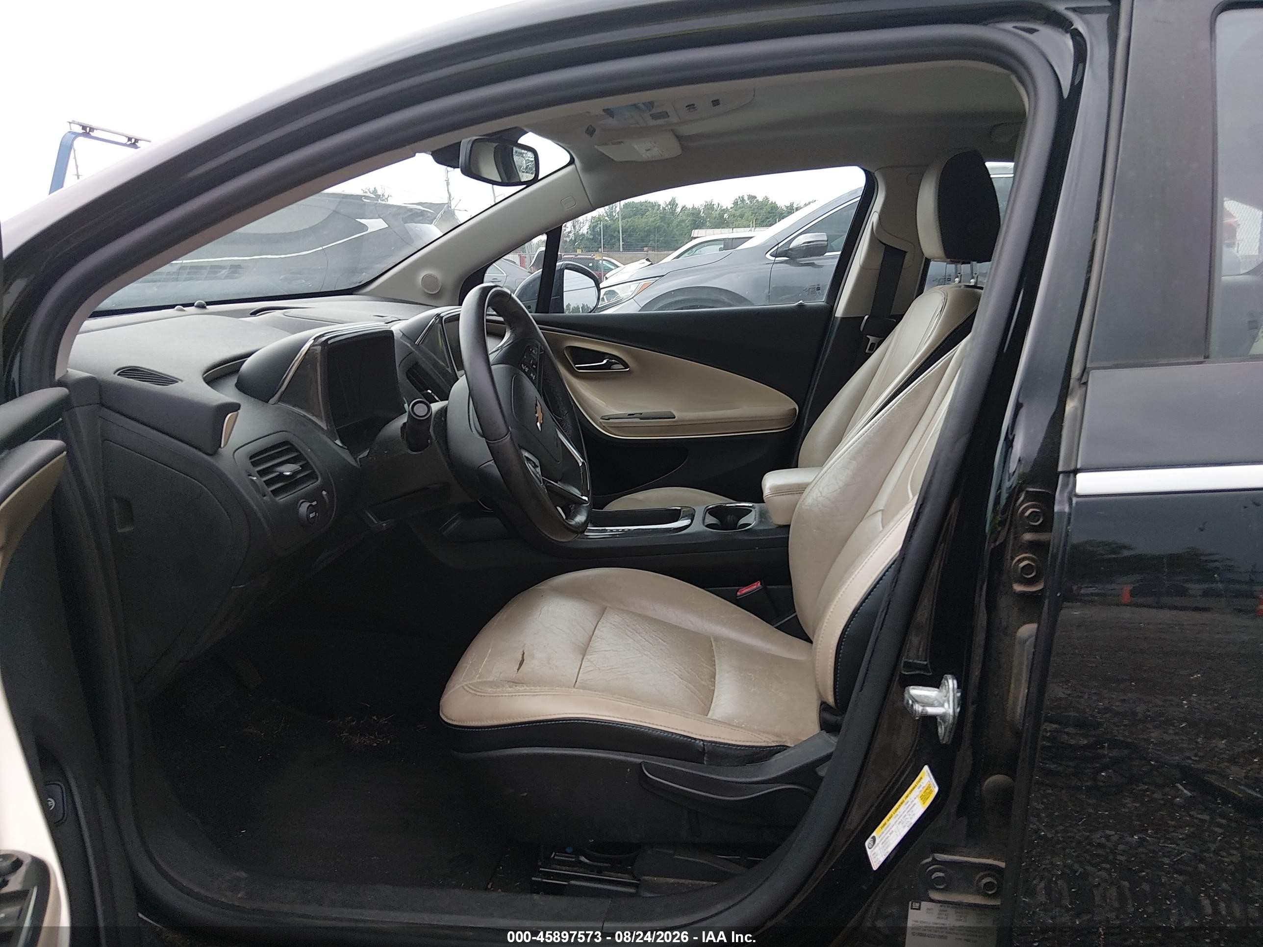 2012 Chevrolet Volt   Black vin: 1G1RB6E42CU109596