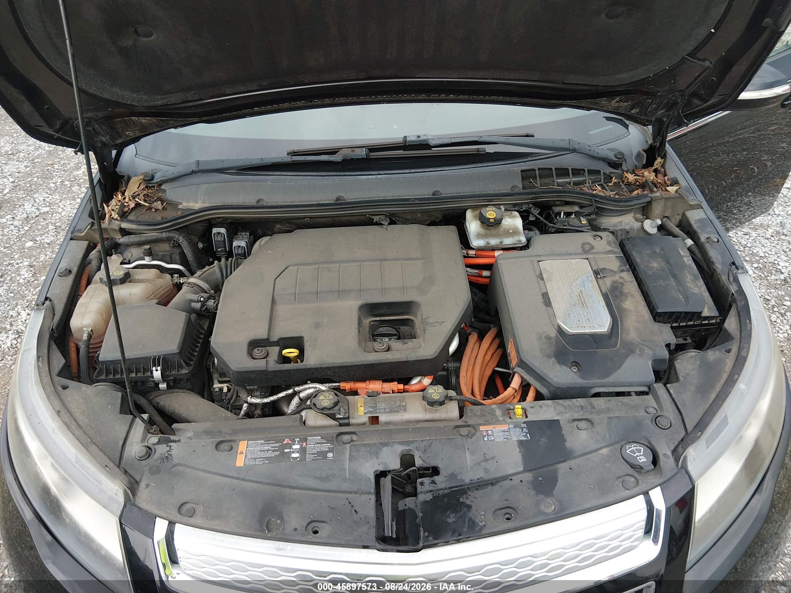 2012 Chevrolet Volt   Black vin: 1G1RB6E42CU109596