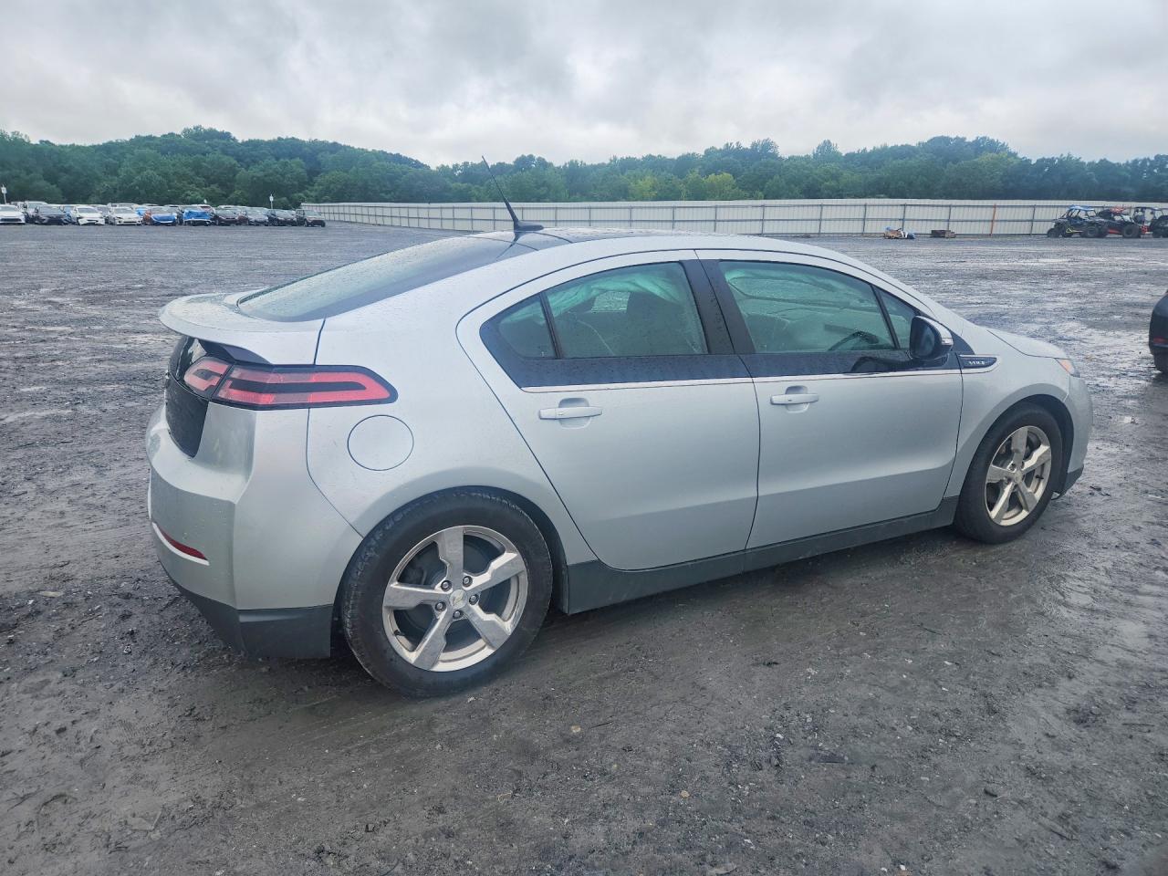 2012 Chevrolet Volt Silver vin: 1G1RB6E43CU110398