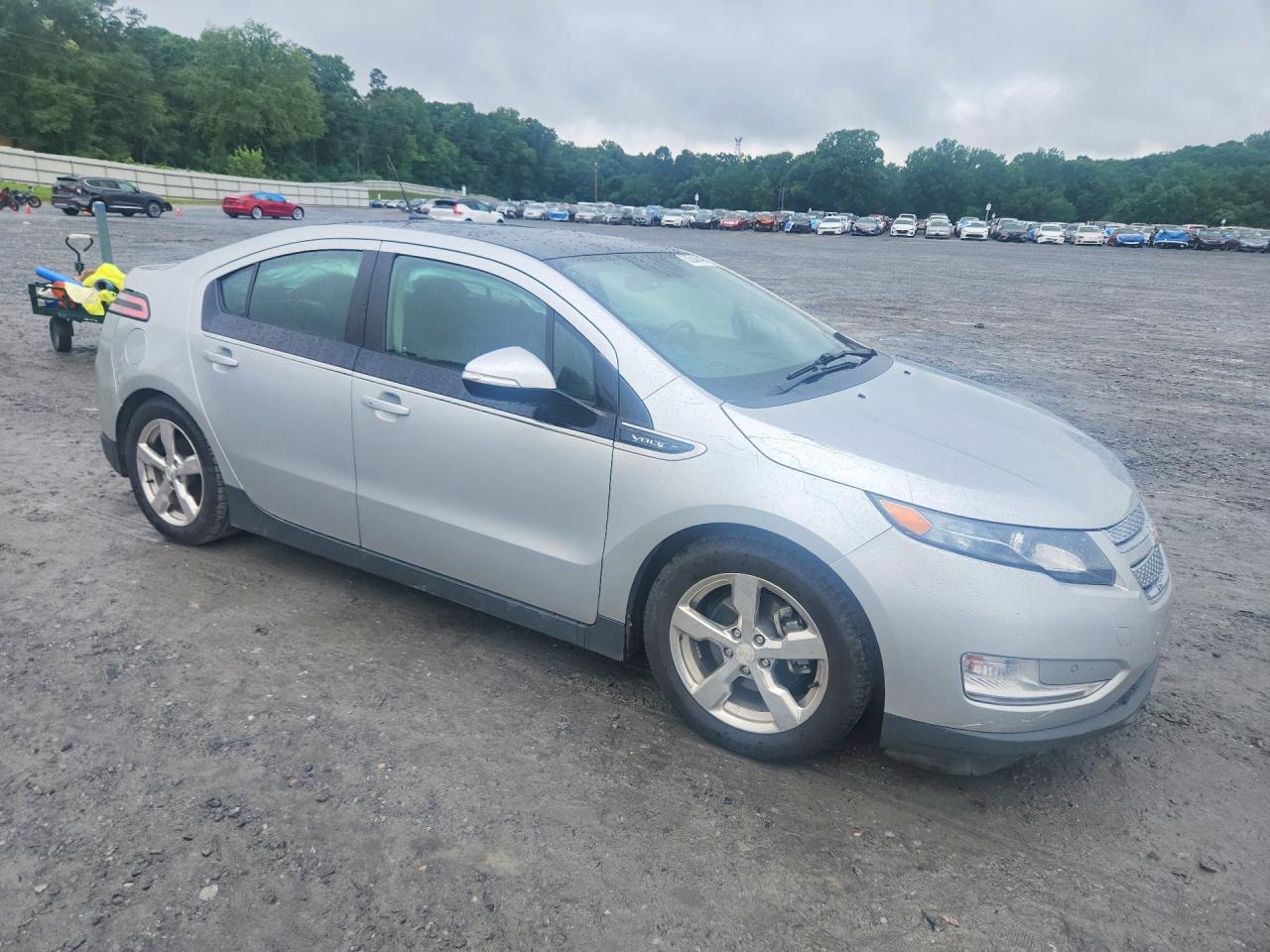 2012 Chevrolet Volt Silver vin: 1G1RB6E43CU110398