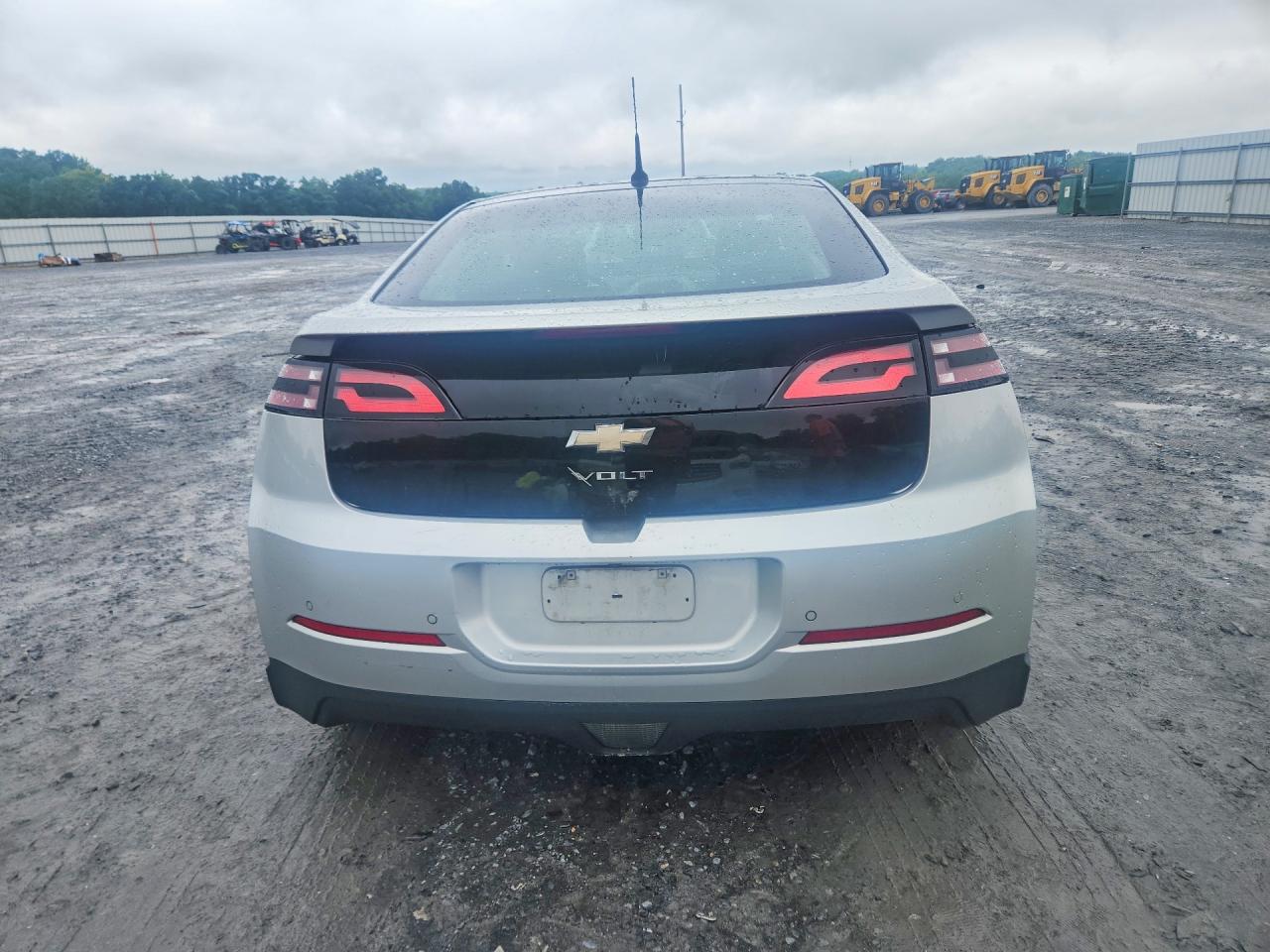 2012 Chevrolet Volt Silver vin: 1G1RB6E43CU110398