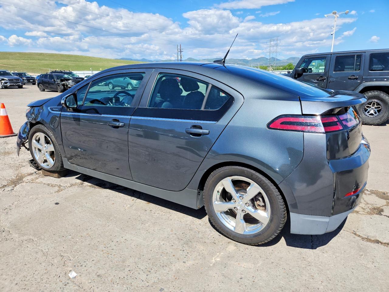 2012 Chevrolet Volt Gray vin: 1G1RB6E43CU126780