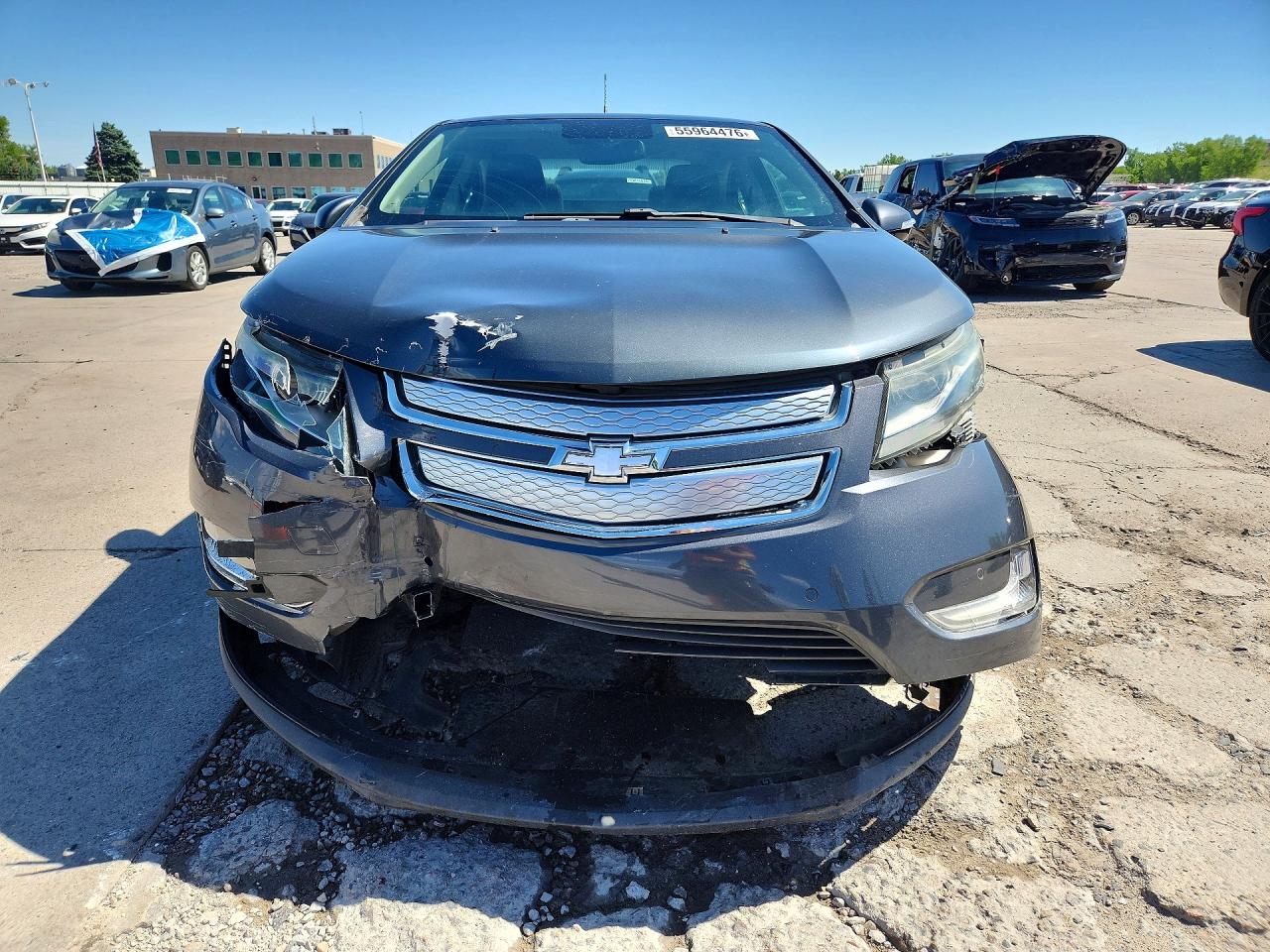2012 Chevrolet Volt Gray vin: 1G1RB6E43CU126780