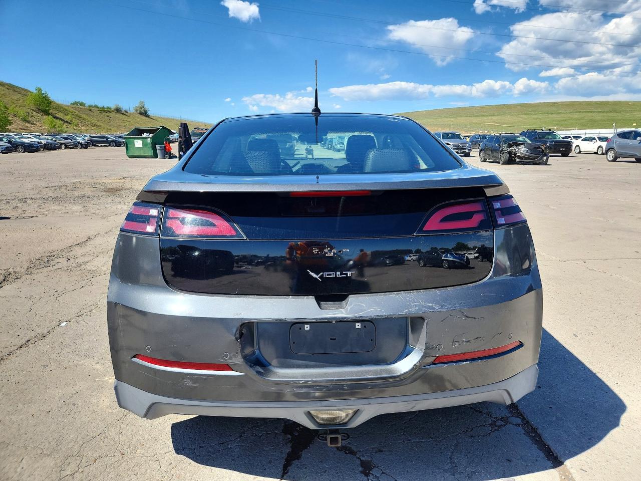 2012 Chevrolet Volt Gray vin: 1G1RB6E43CU126780