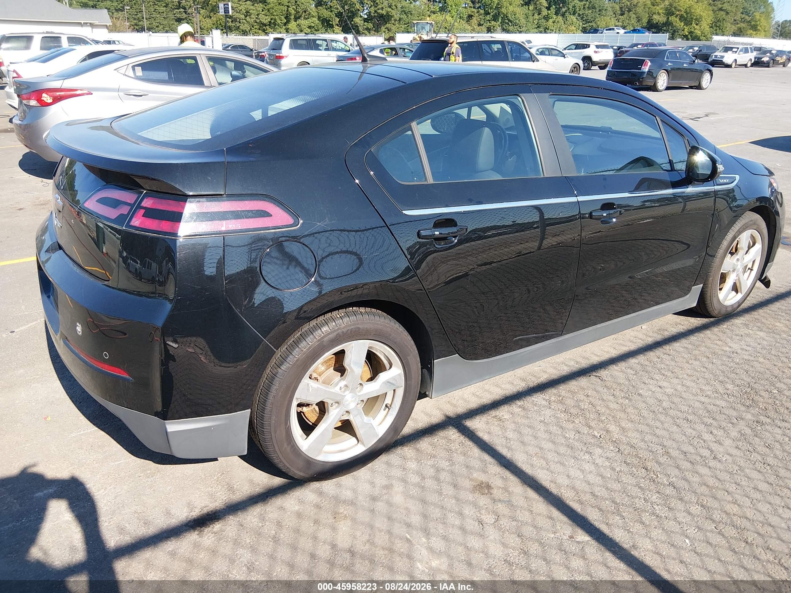 2013 Chevrolet Volt   Black vin: 1G1RB6E43DU133598