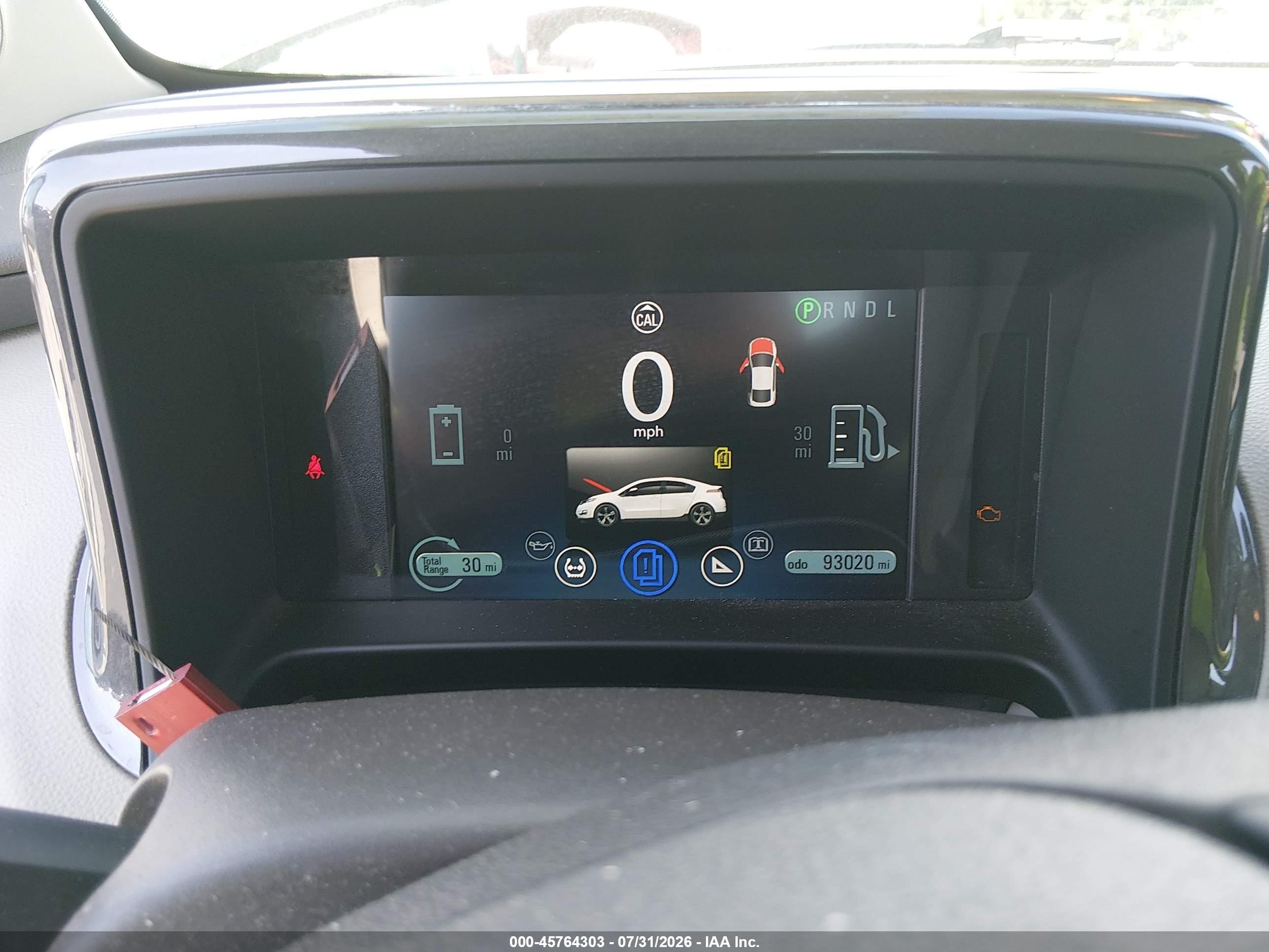 2013 Chevrolet Volt   White vin: 1G1RB6E43DU146545