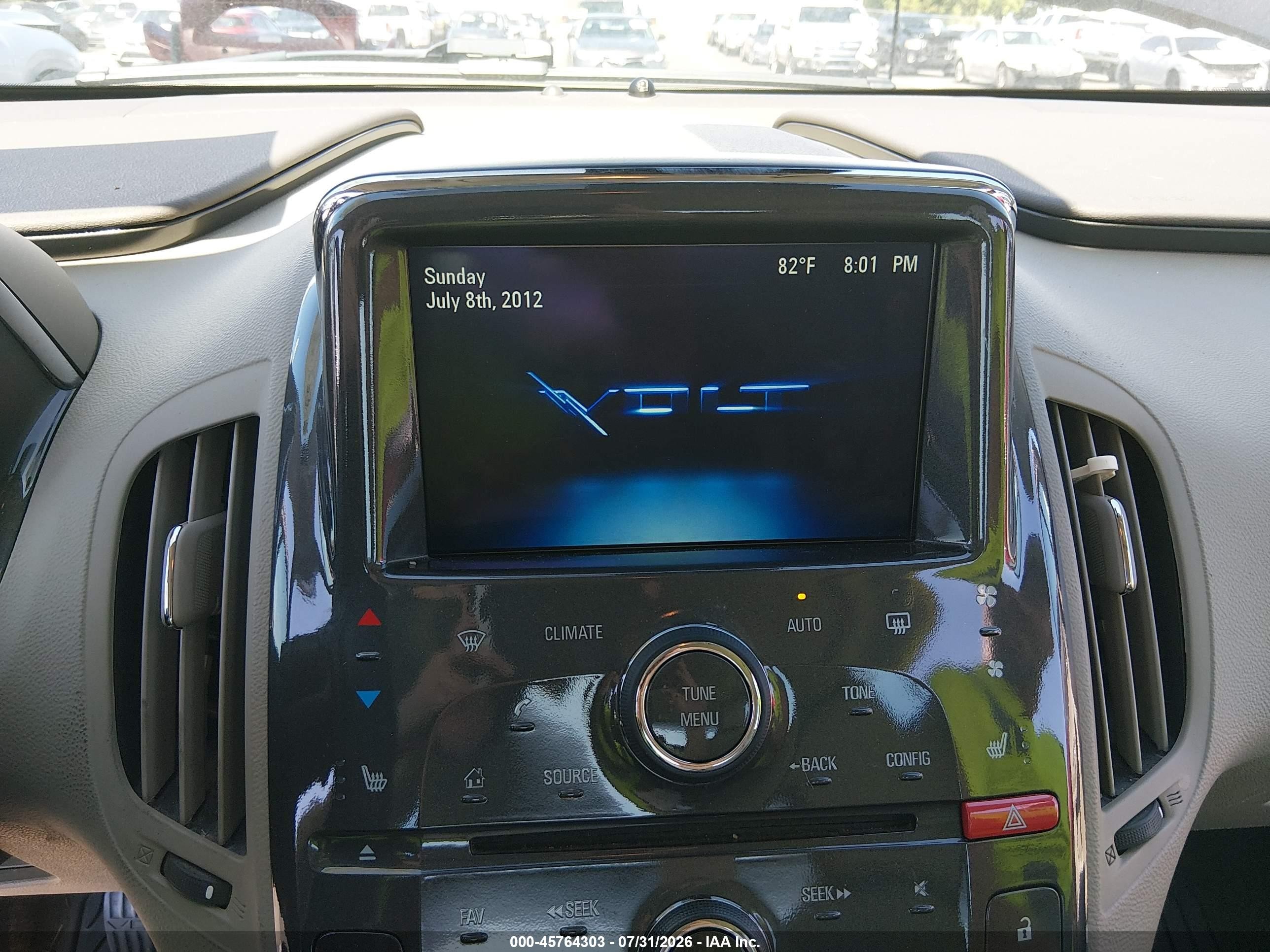 2013 Chevrolet Volt   White vin: 1G1RB6E43DU146545
