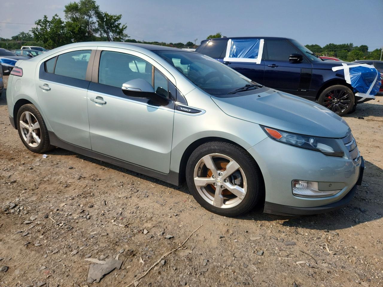 2012 Chevrolet Volt Silver vin: 1G1RB6E44CU123404