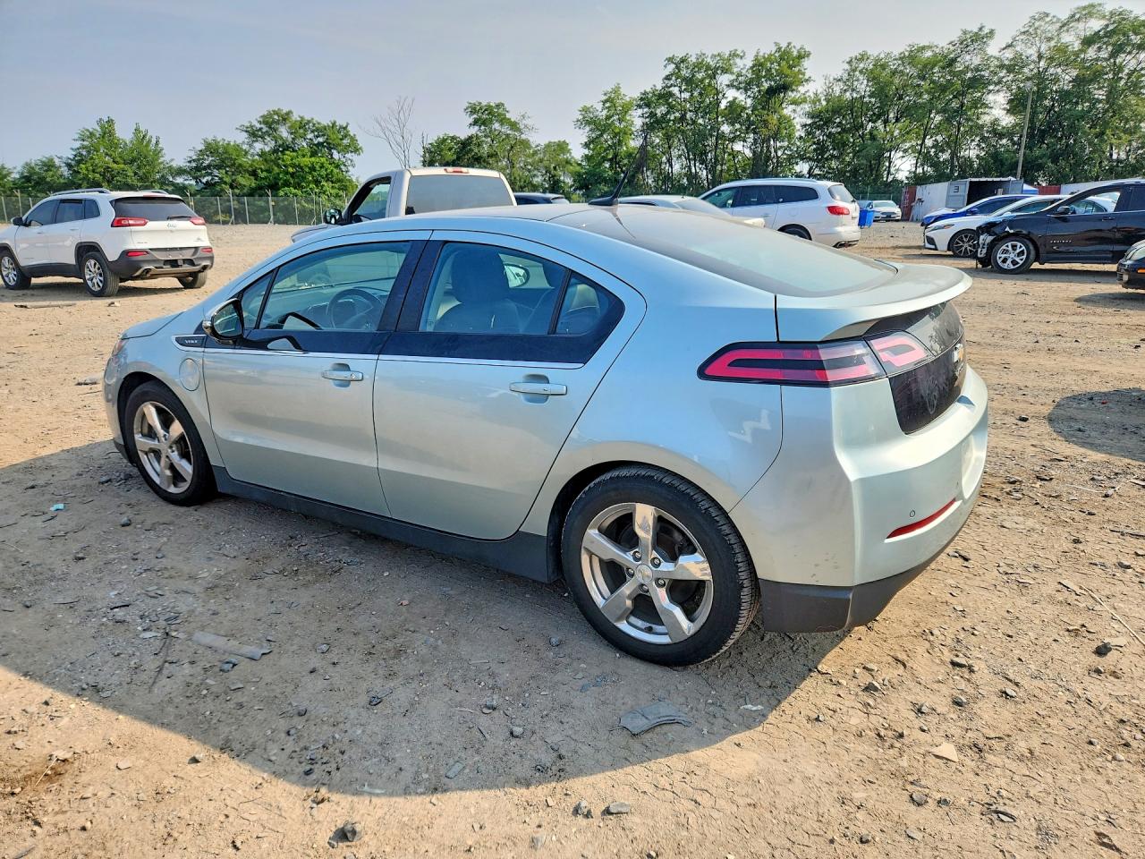 2012 Chevrolet Volt Silver vin: 1G1RB6E44CU123404