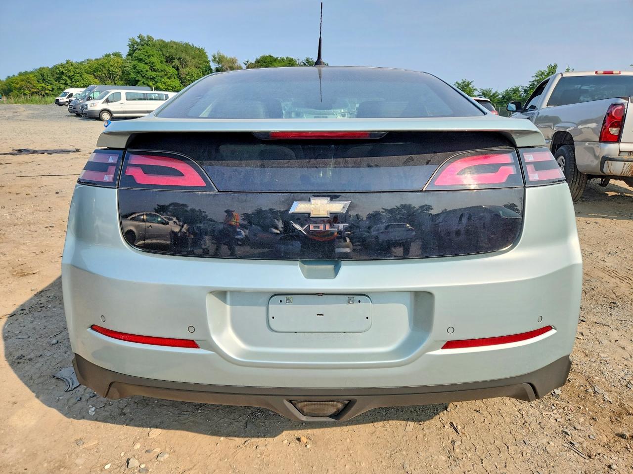 2012 Chevrolet Volt Silver vin: 1G1RB6E44CU123404