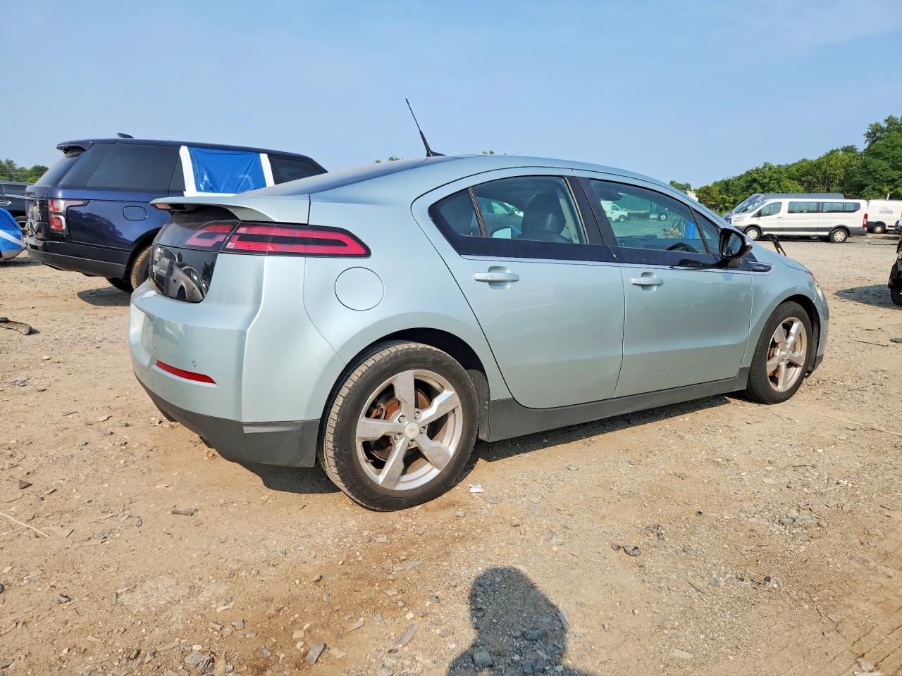 2012 Chevrolet Volt Silver vin: 1G1RB6E44CU123404