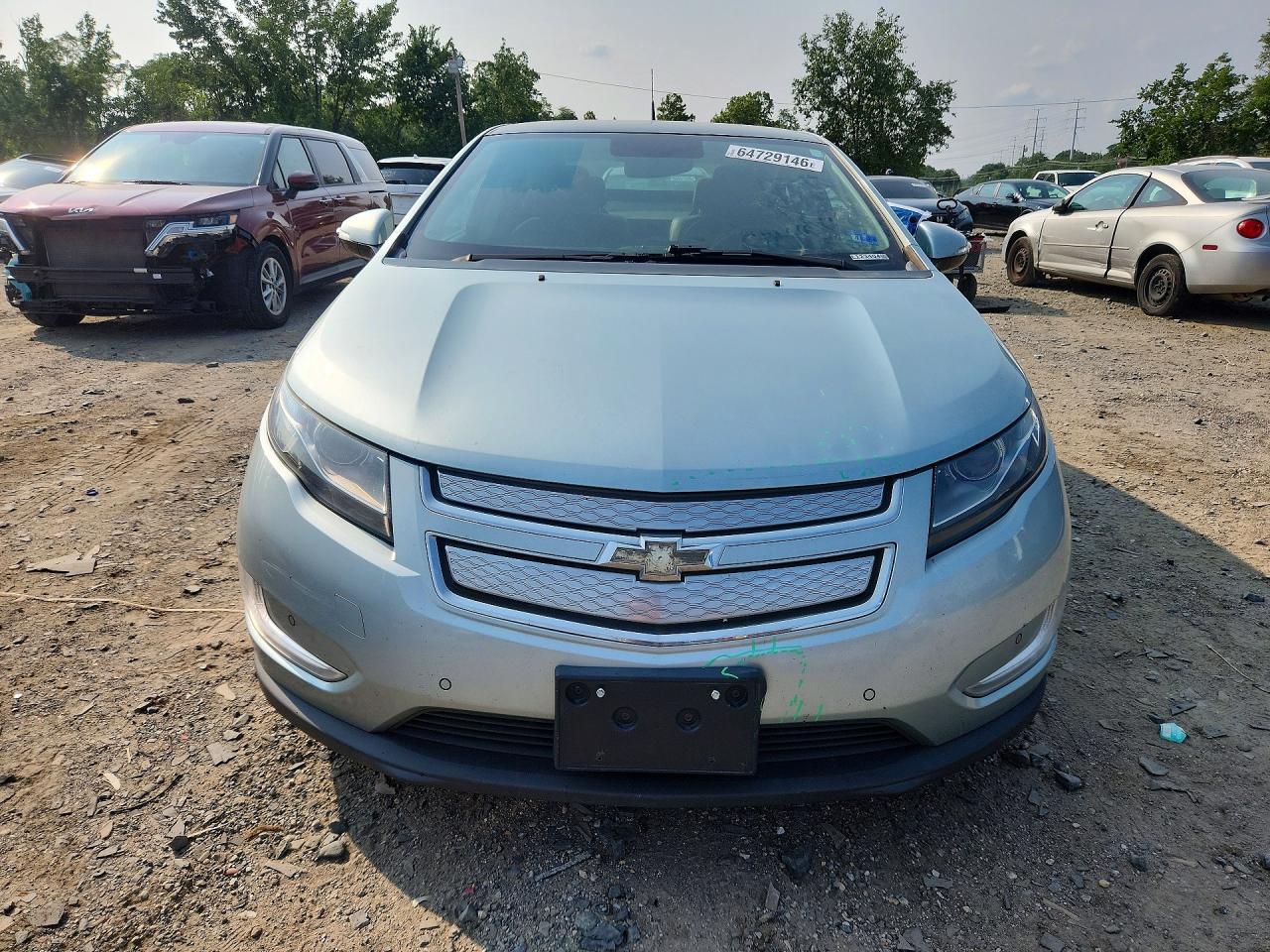 2012 Chevrolet Volt Silver vin: 1G1RB6E44CU123404