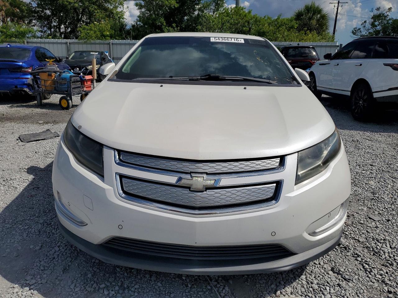 2015 Chevrolet Volt White vin: 1G1RB6E44FU106624