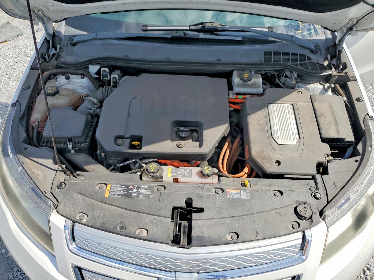 2015 Chevrolet Volt White vin: 1G1RB6E44FU106624