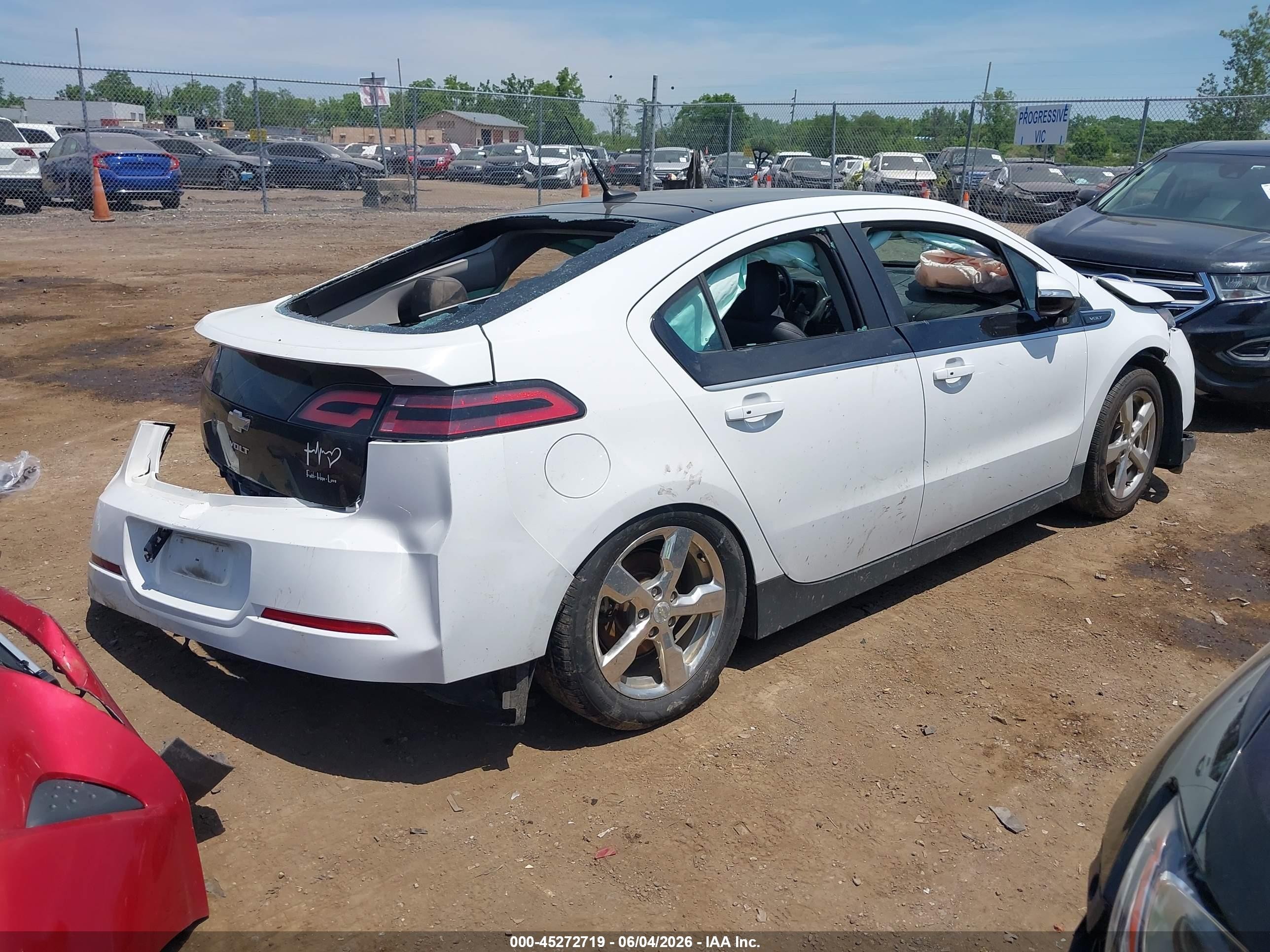 2012 Chevrolet Volt   Blue vin: 1G1RB6E45CU110614