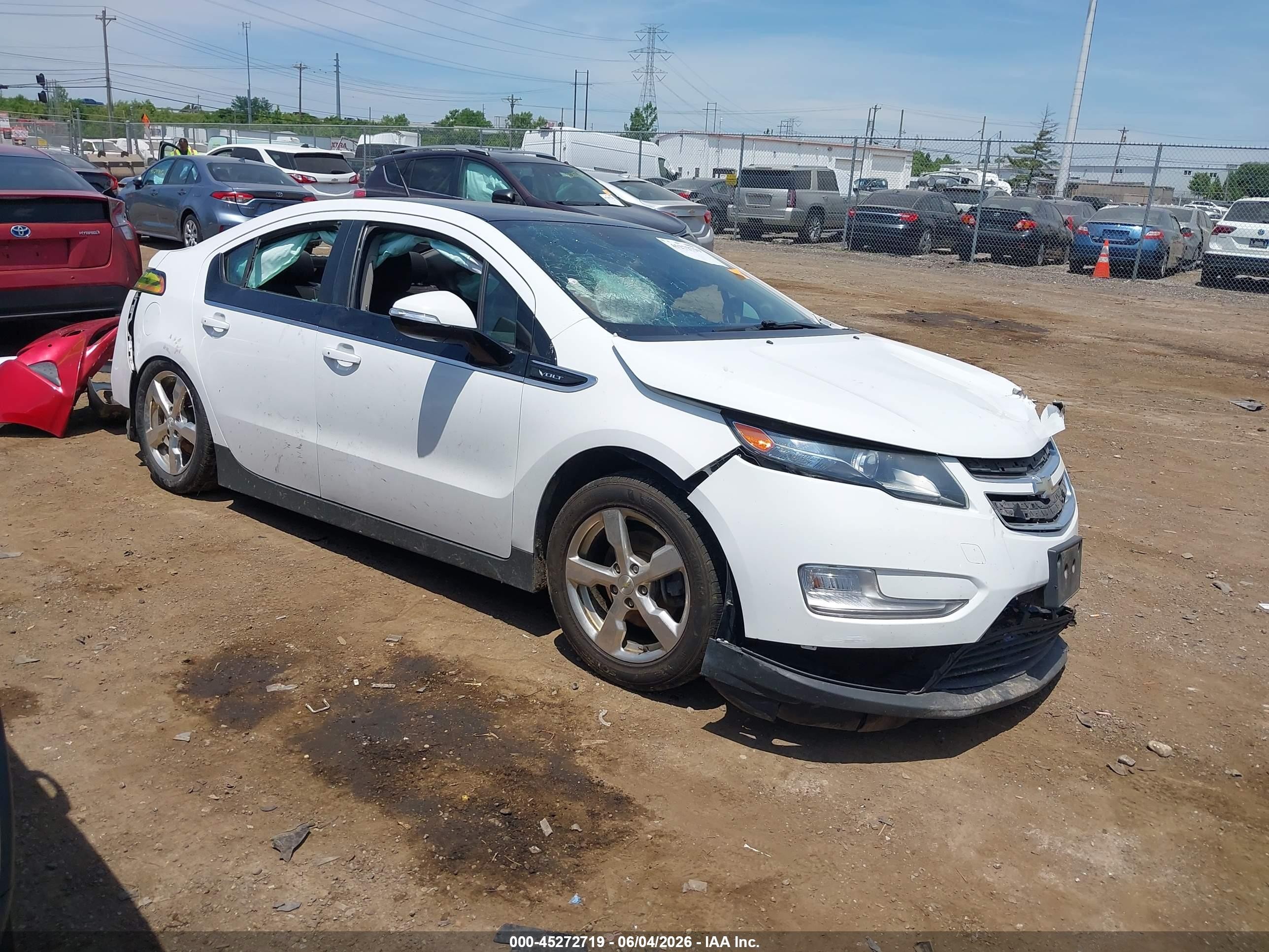 2012 Chevrolet Volt   Blue vin: 1G1RB6E45CU110614