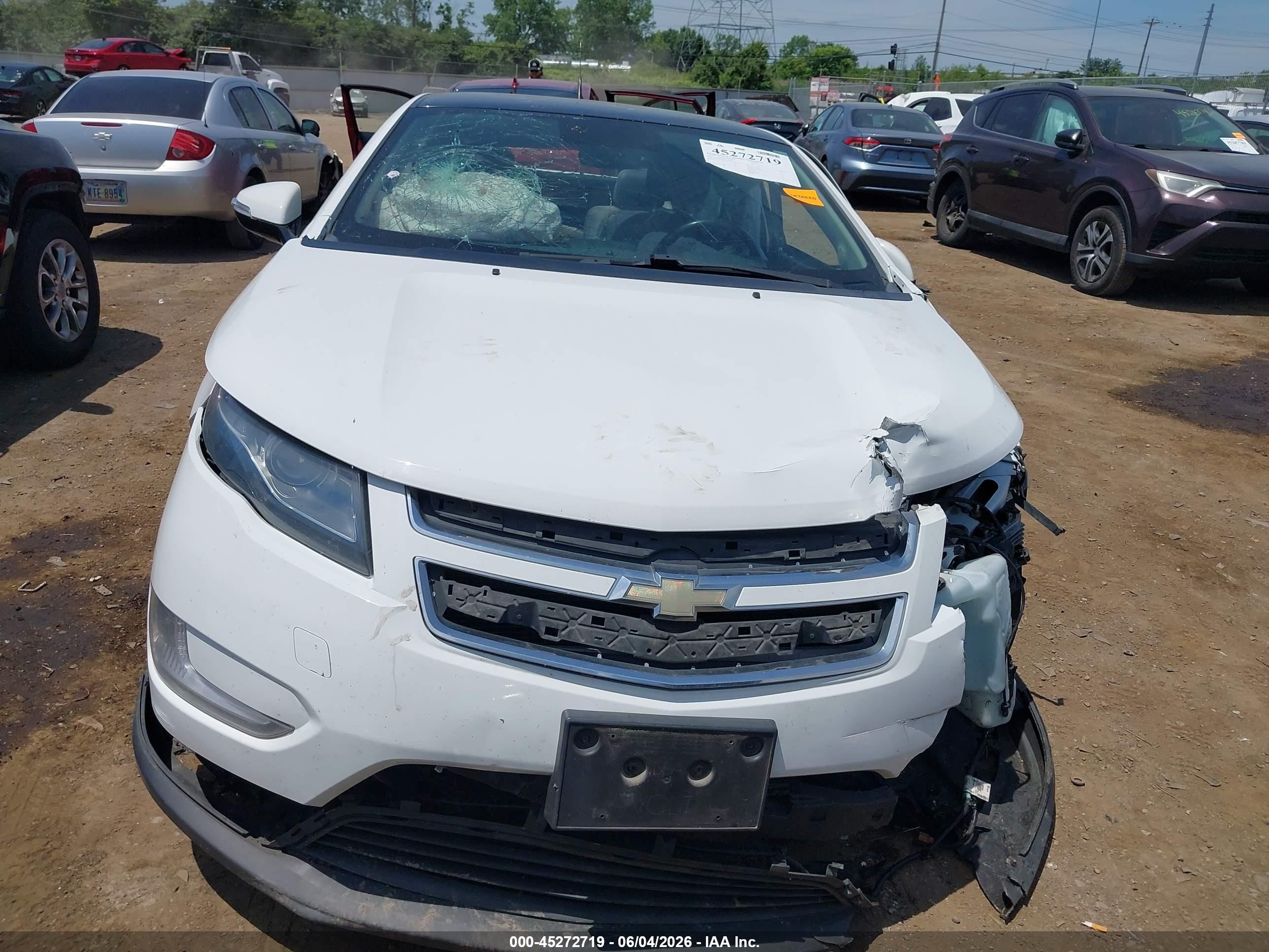 2012 Chevrolet Volt   Blue vin: 1G1RB6E45CU110614