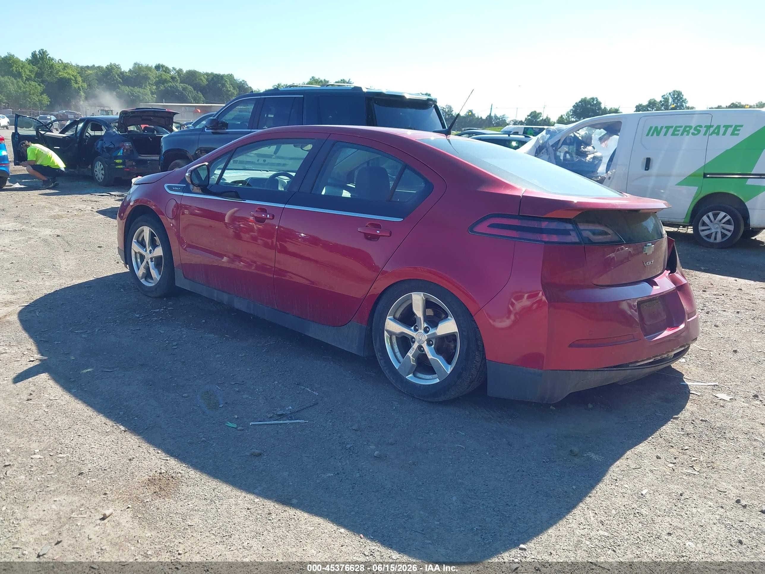 2013 Chevrolet Volt   Red vin: 1G1RB6E45DU145901