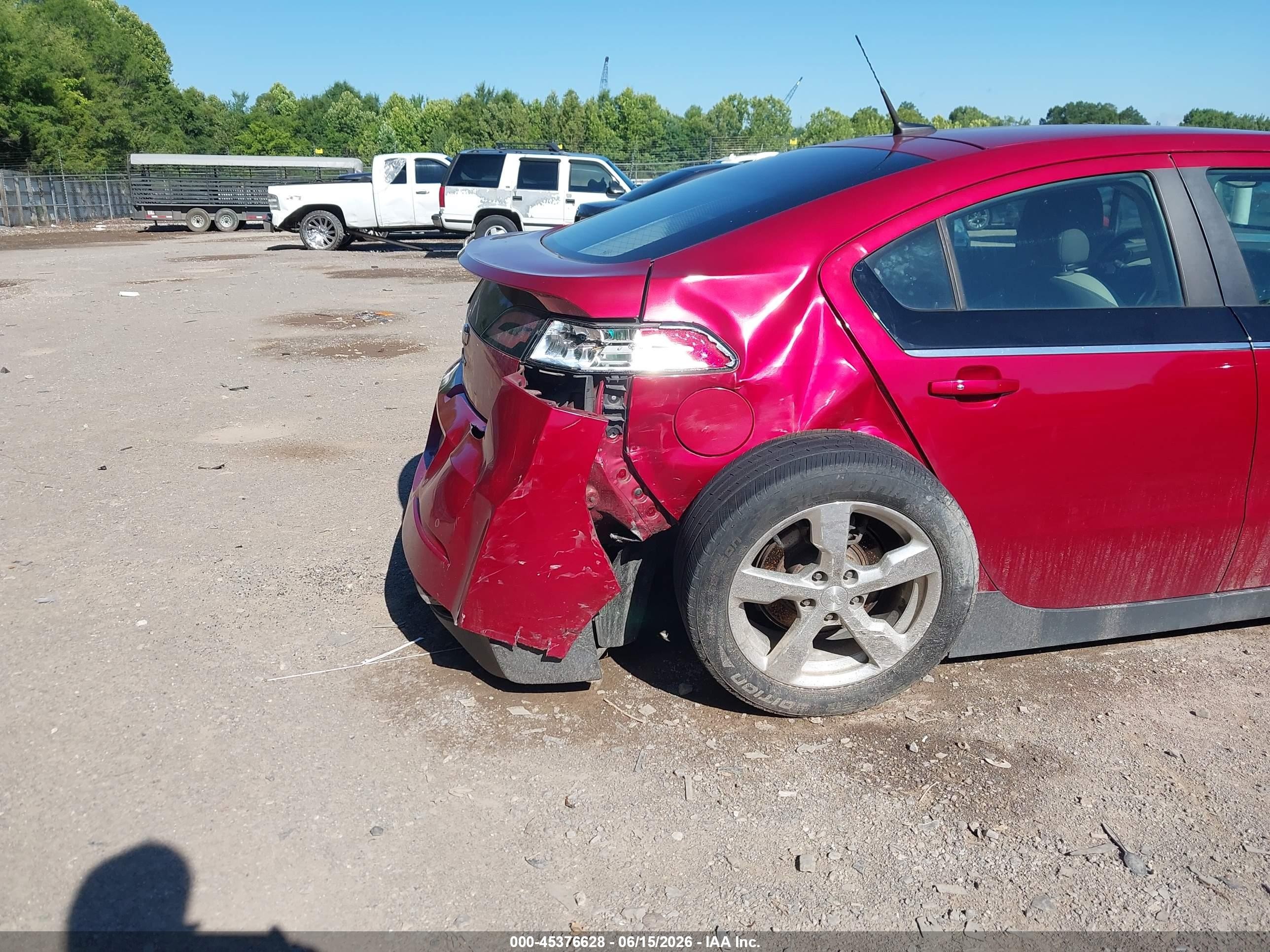 2013 Chevrolet Volt   Red vin: 1G1RB6E45DU145901
