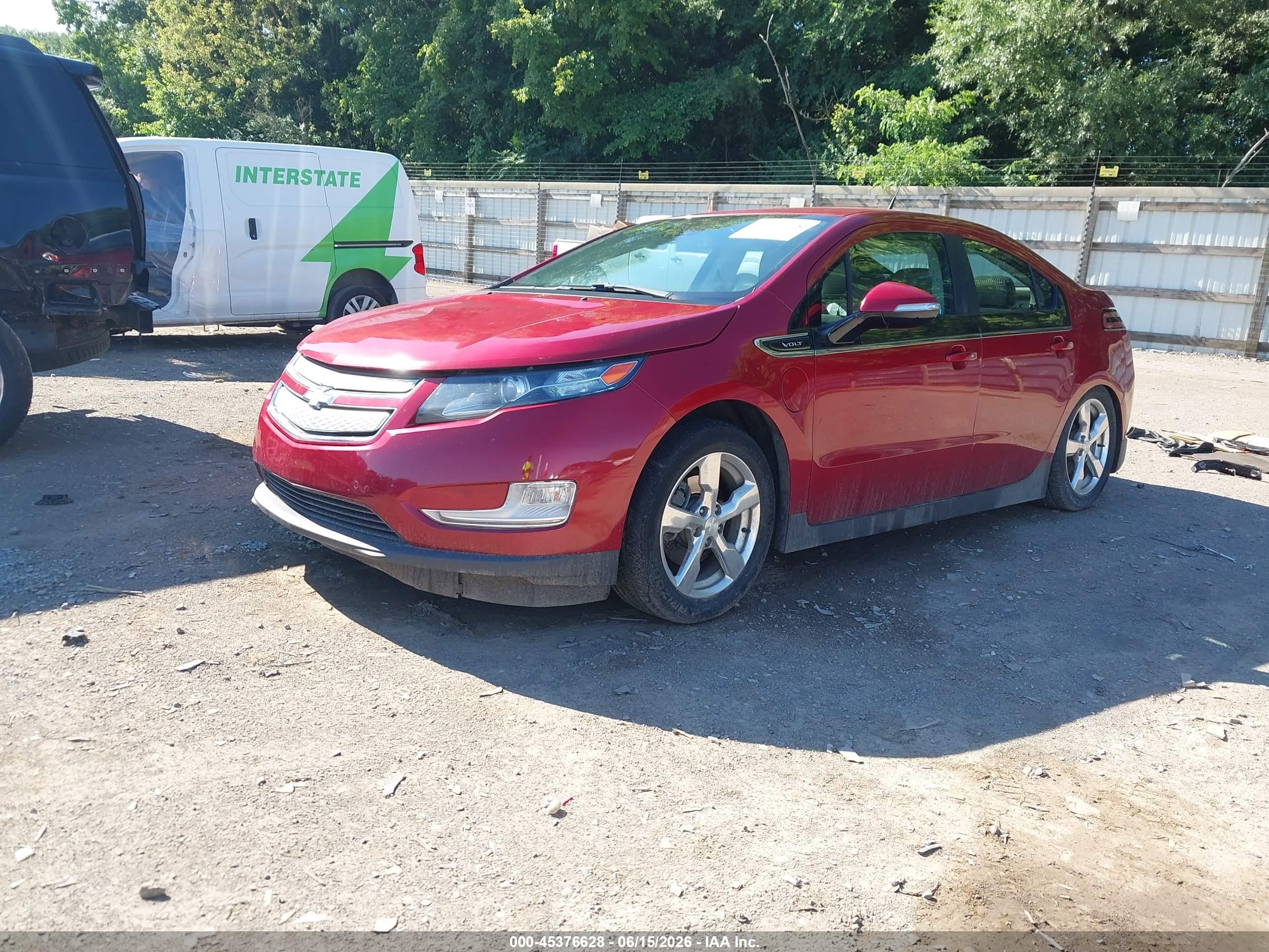 2013 Chevrolet Volt   Red vin: 1G1RB6E45DU145901