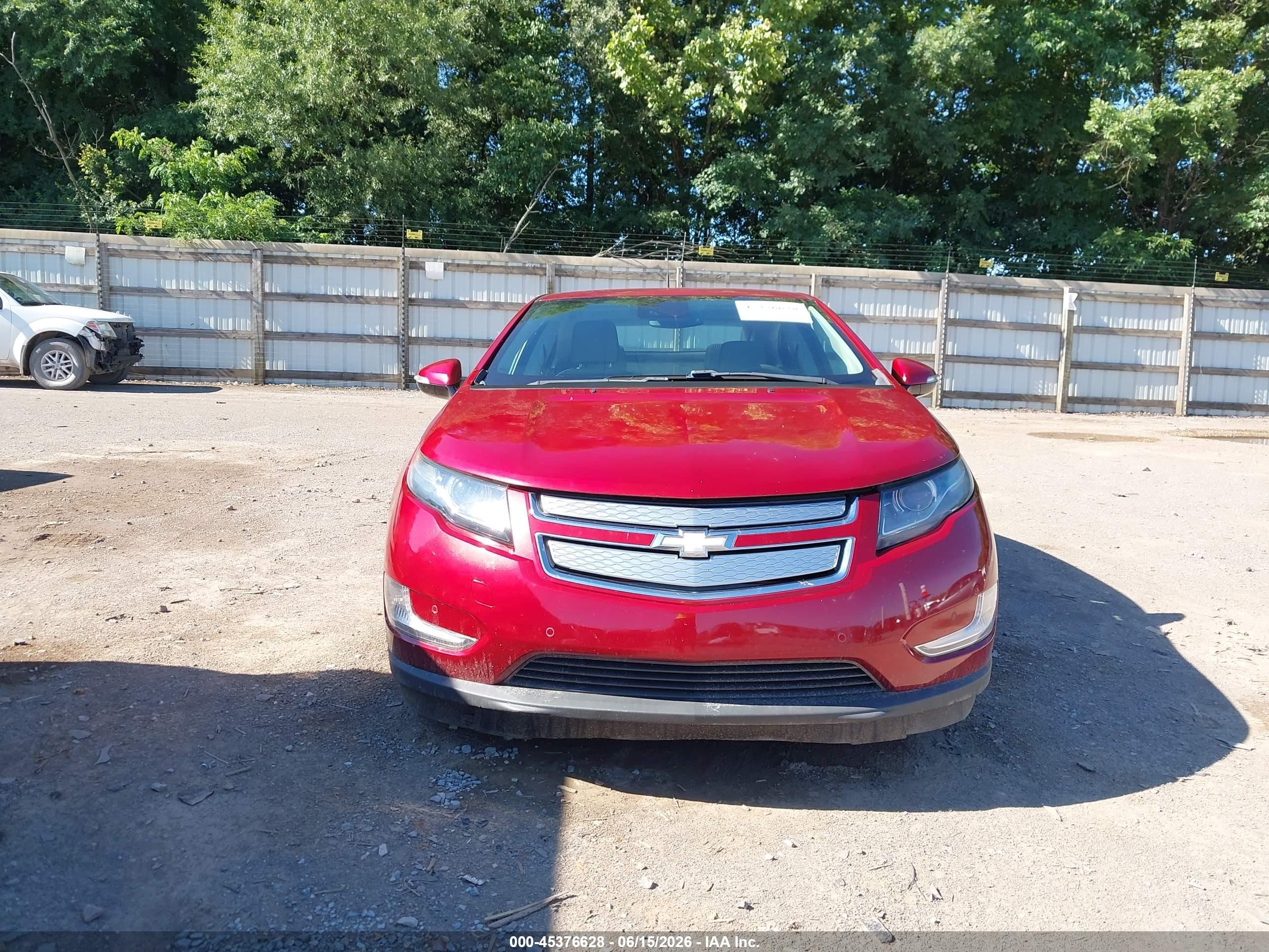 2013 Chevrolet Volt   Red vin: 1G1RB6E45DU145901