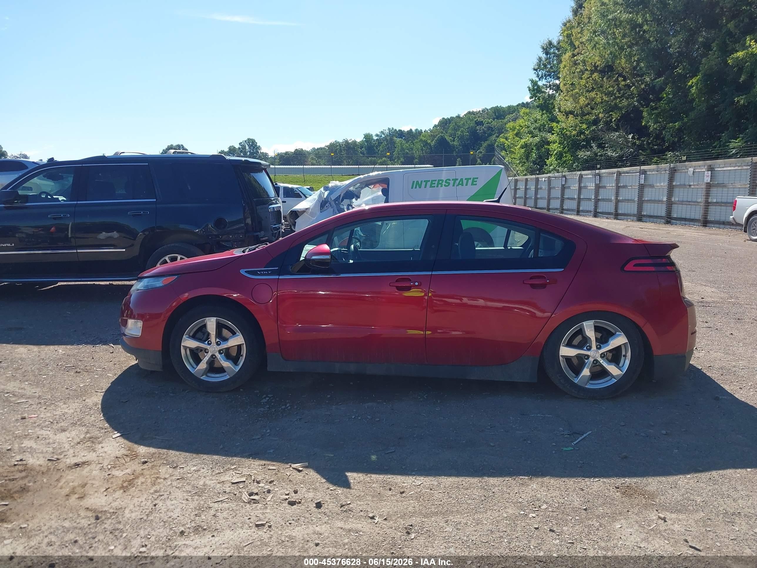 2013 Chevrolet Volt   Red vin: 1G1RB6E45DU145901