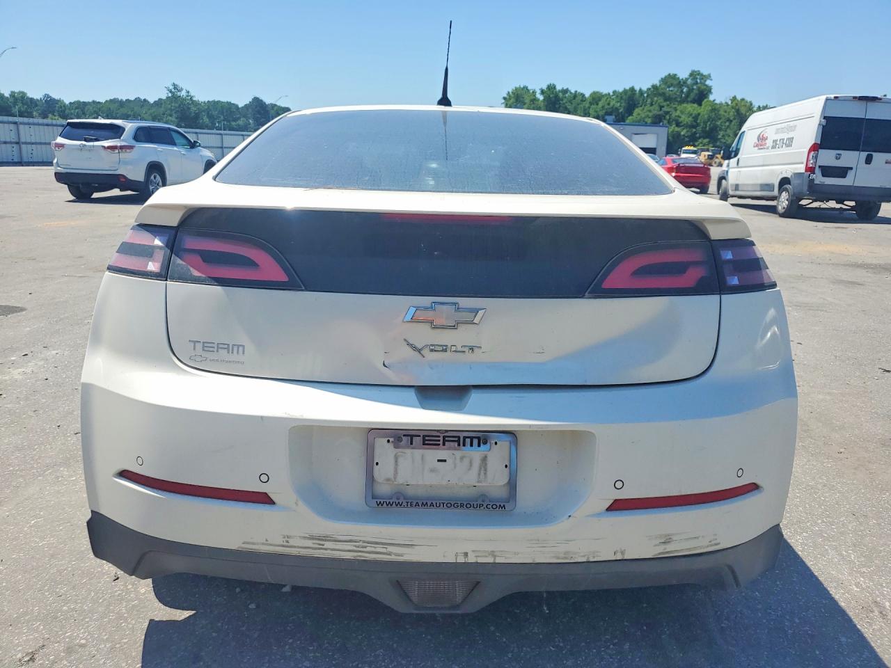 2014 Chevrolet Volt White vin: 1G1RB6E45EU123141