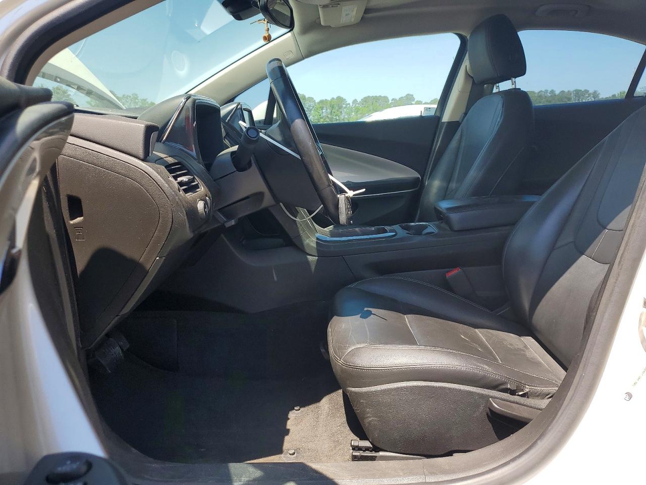 2014 Chevrolet Volt White vin: 1G1RB6E45EU123141