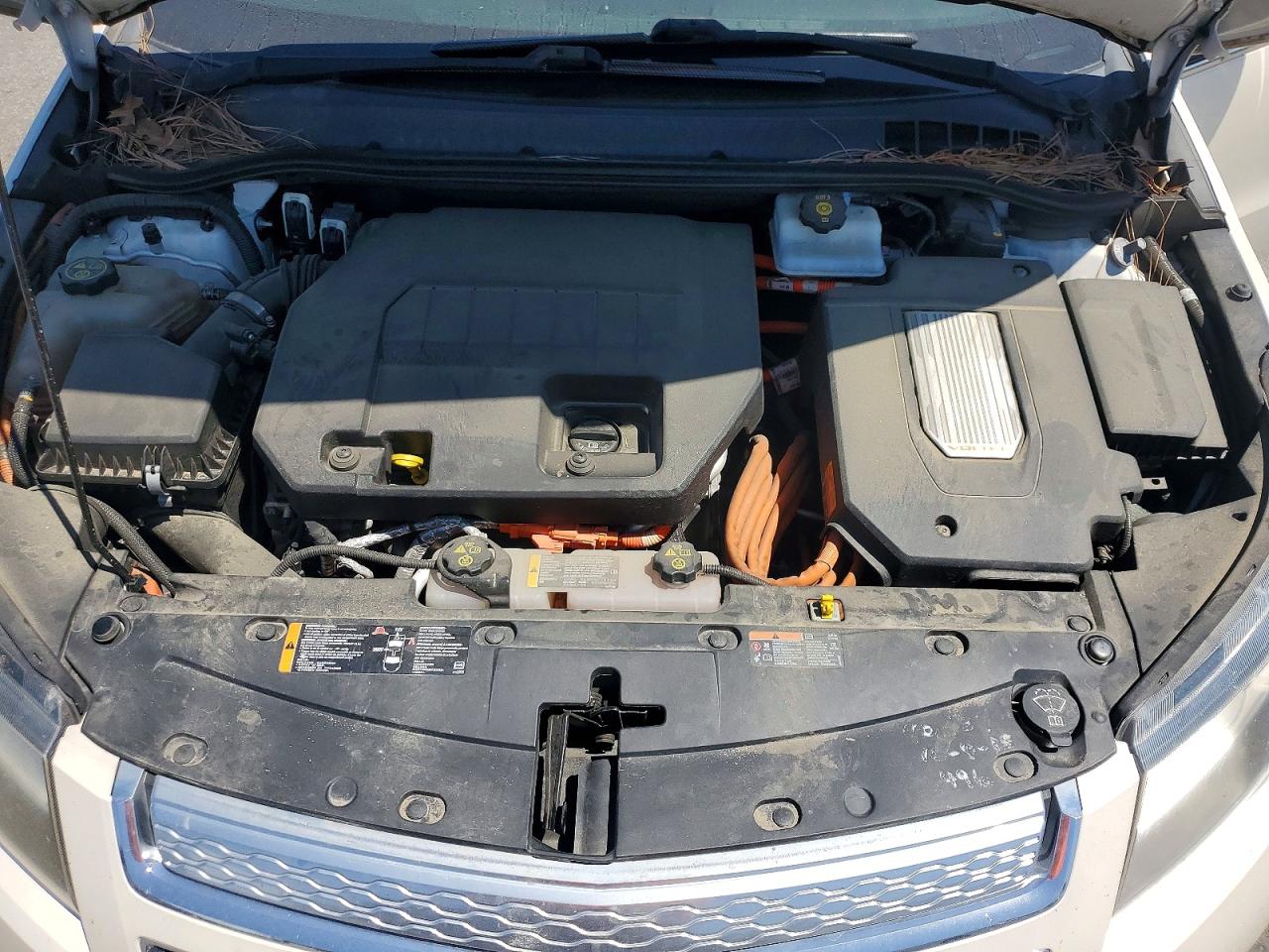 2014 Chevrolet Volt White vin: 1G1RB6E45EU123141