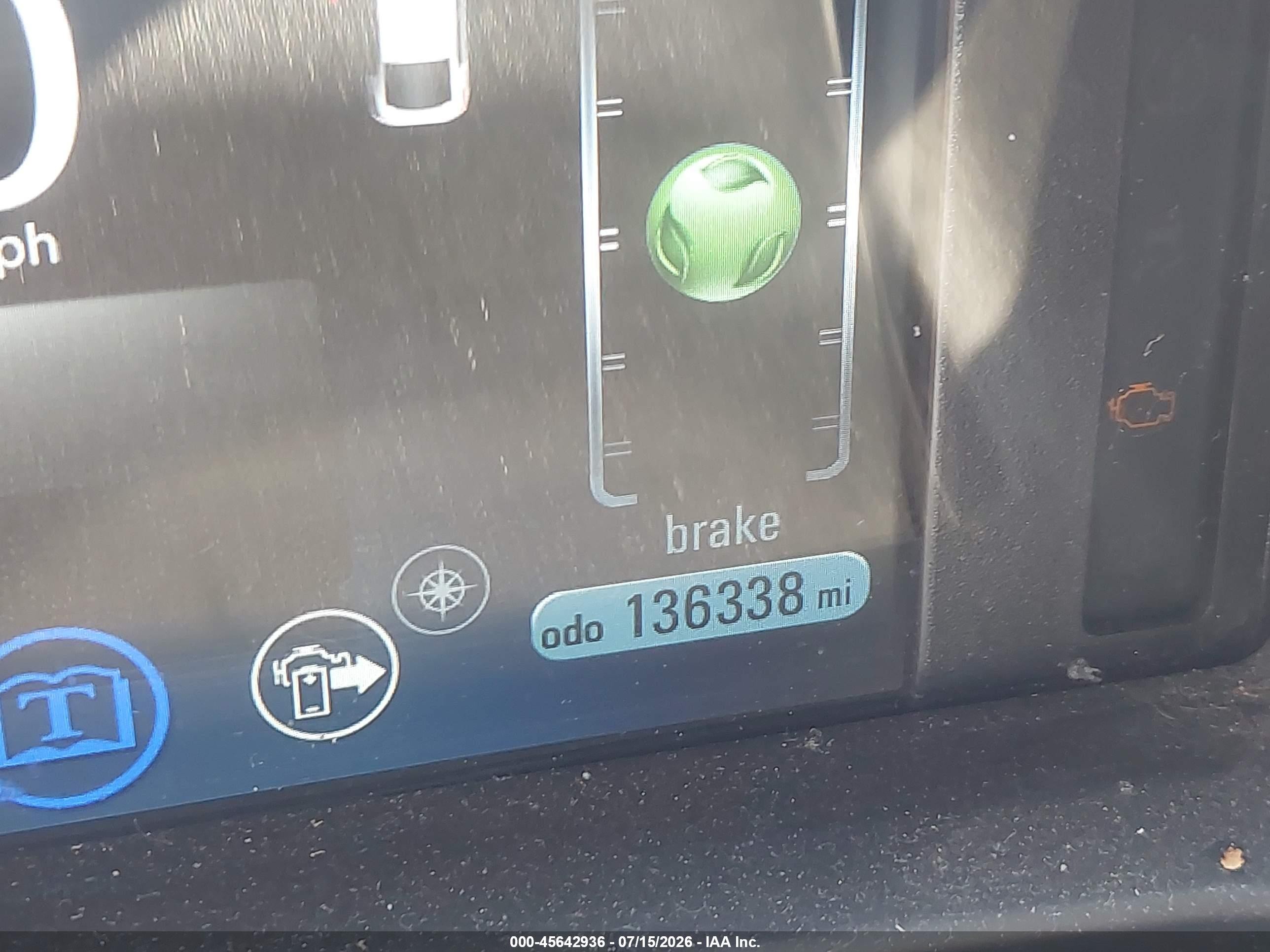 2015 Chevrolet Volt   Light Blue vin: 1G1RB6E45FU107782