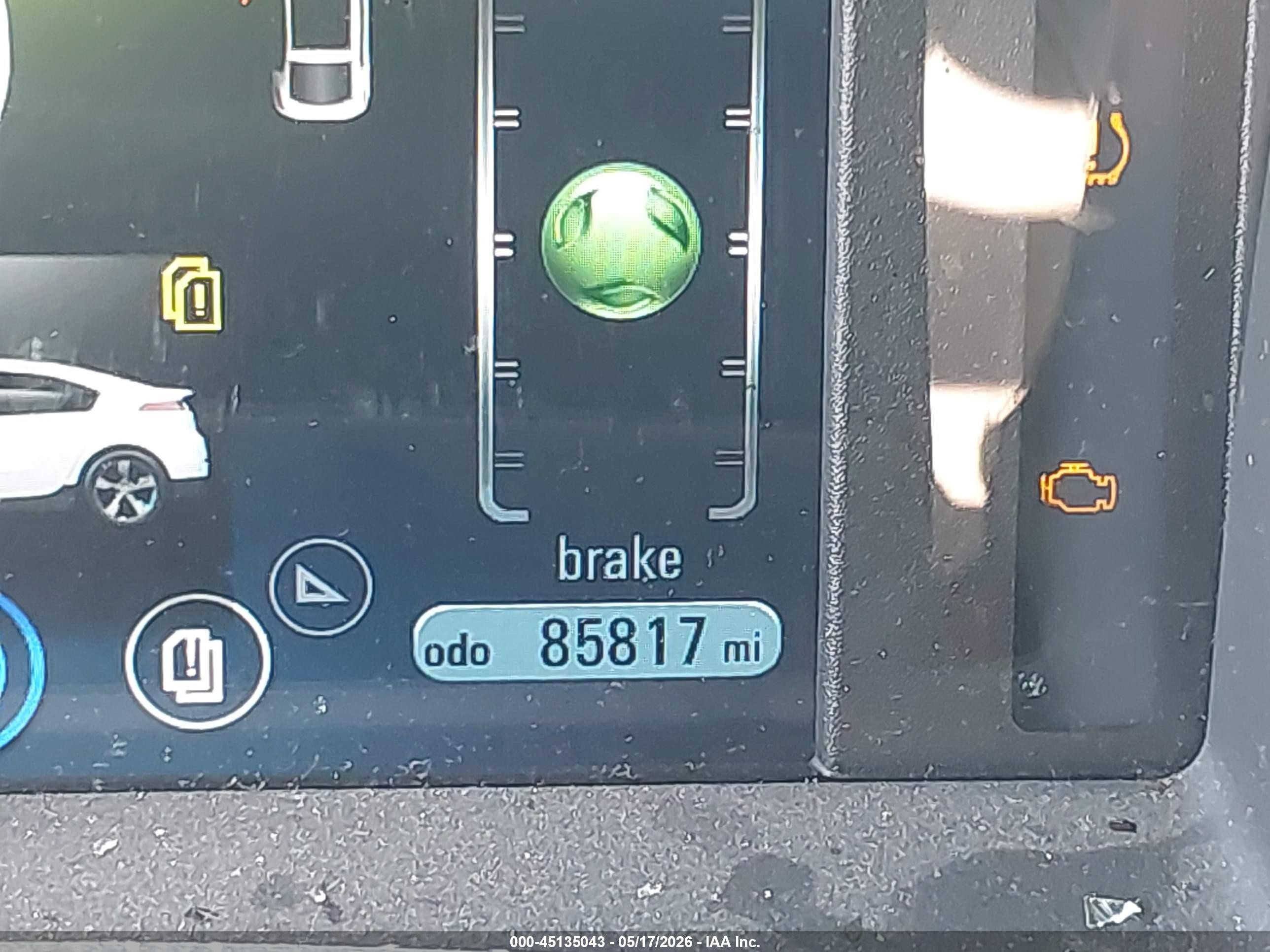 2012 Chevrolet Volt   Белый vin: 1G1RB6E46CU105311