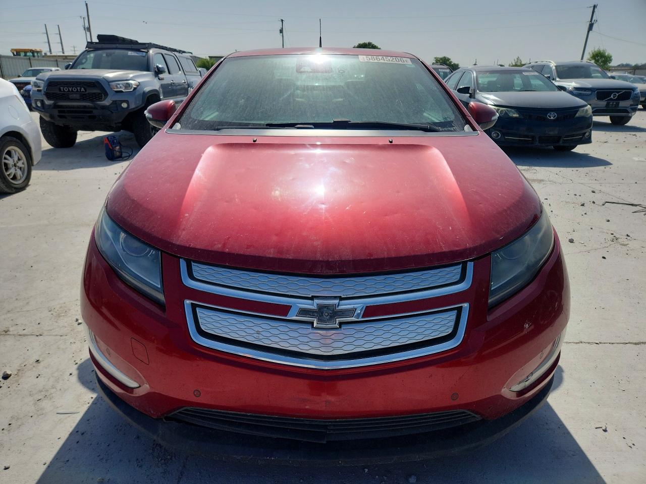 2013 Chevrolet Volt Бордовый vin: 1G1RB6E46DU105164