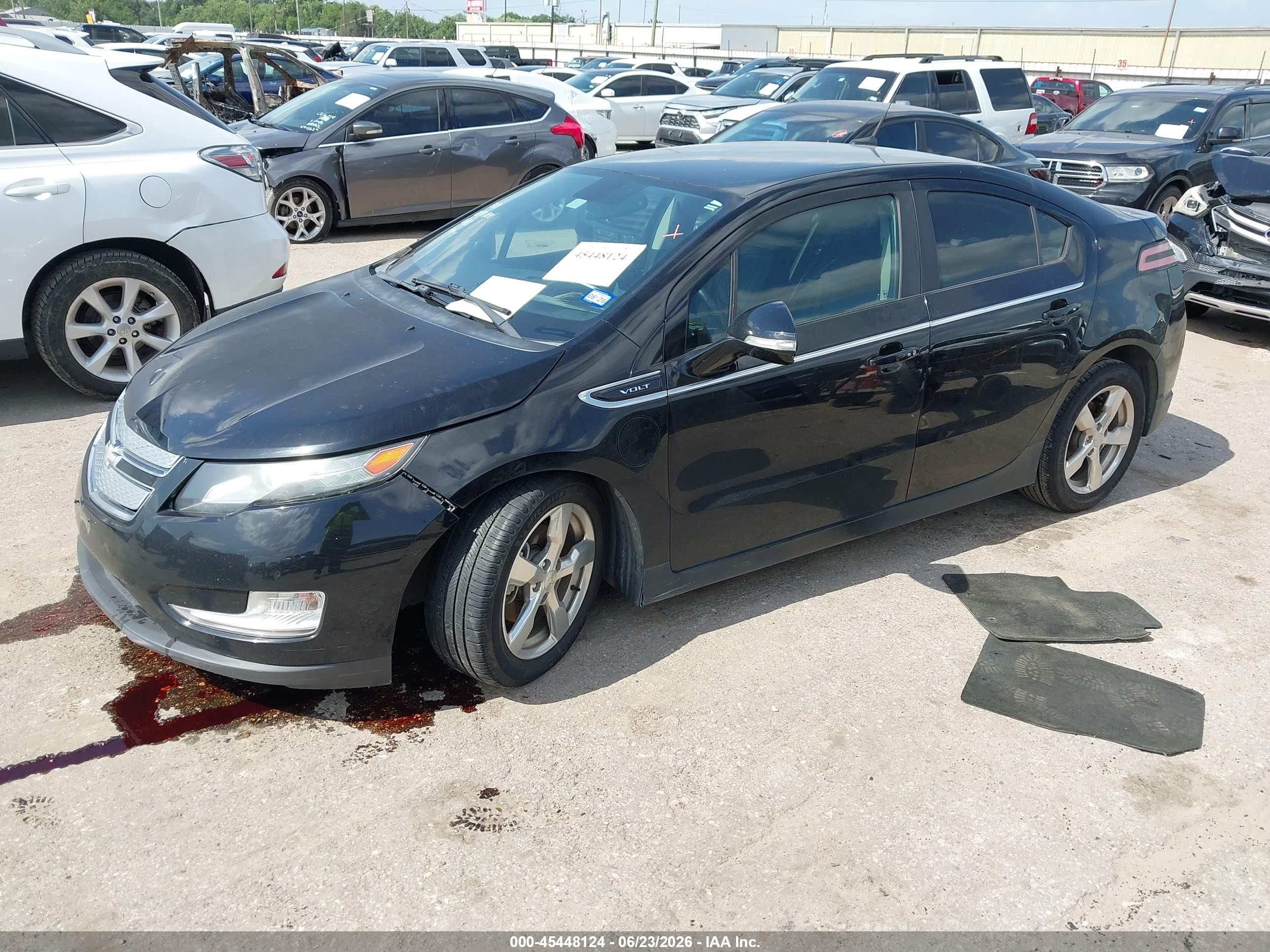 2014 Chevrolet Volt   Black vin: 1G1RB6E46EU116277