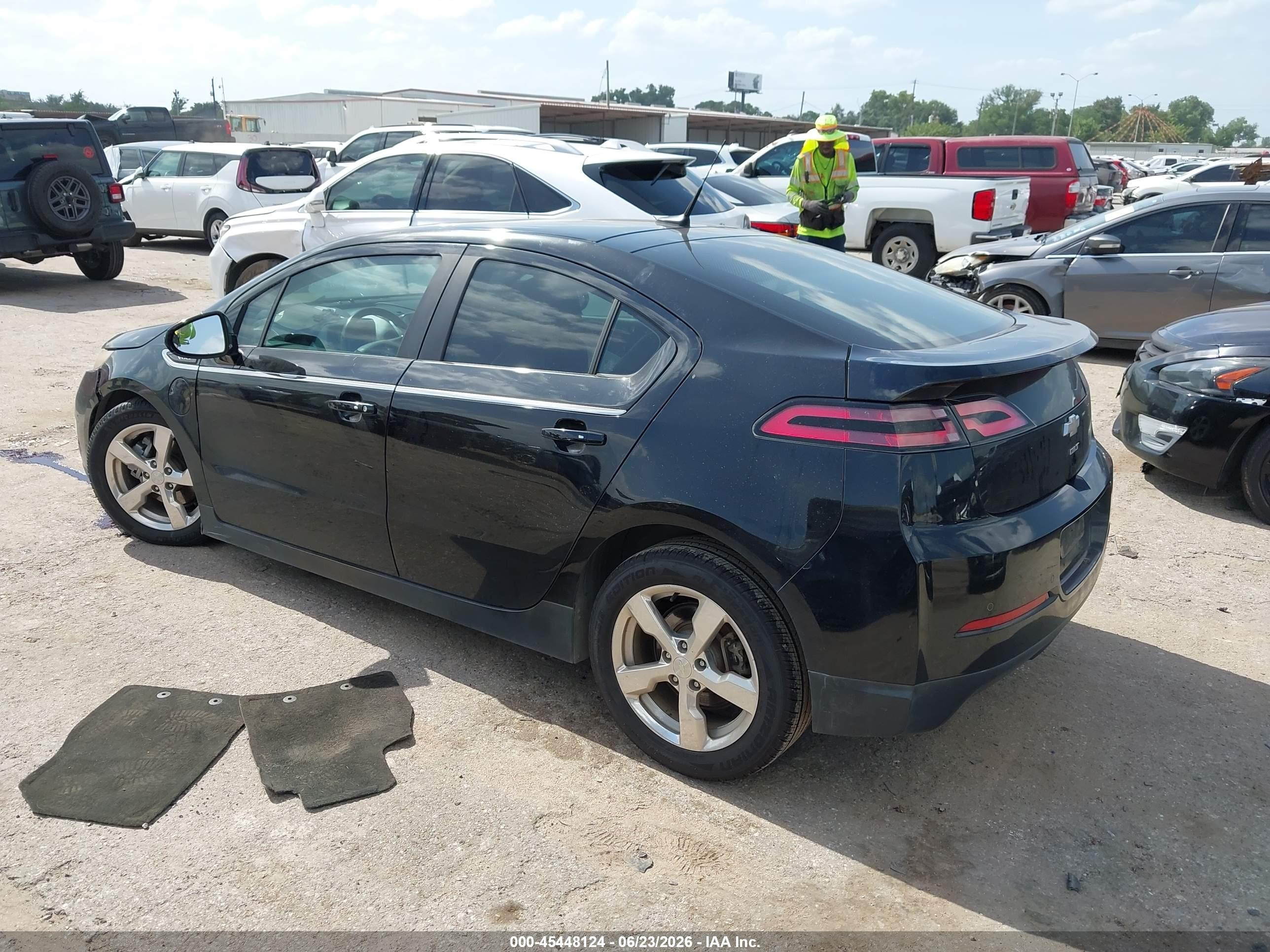 2014 Chevrolet Volt   Black vin: 1G1RB6E46EU116277