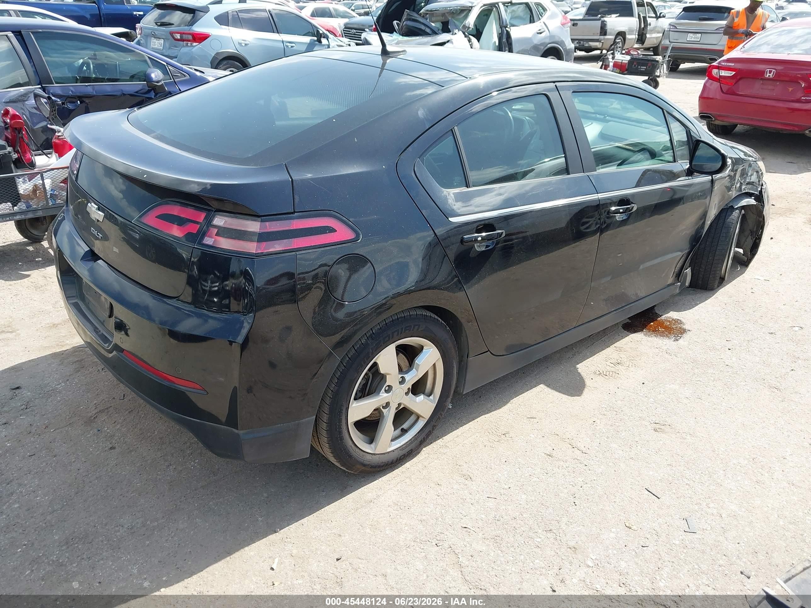 2014 Chevrolet Volt   Black vin: 1G1RB6E46EU116277