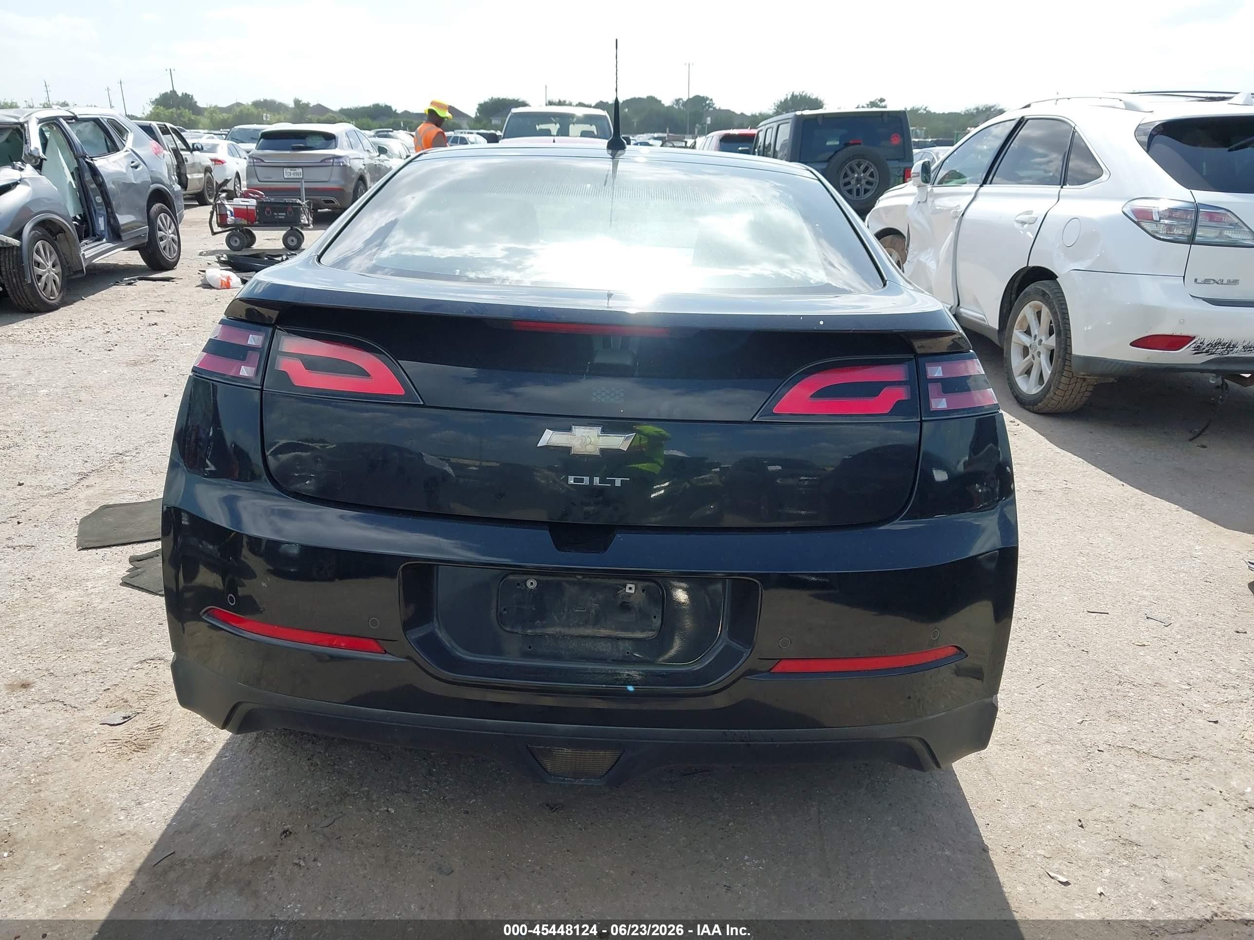 2014 Chevrolet Volt   Black vin: 1G1RB6E46EU116277