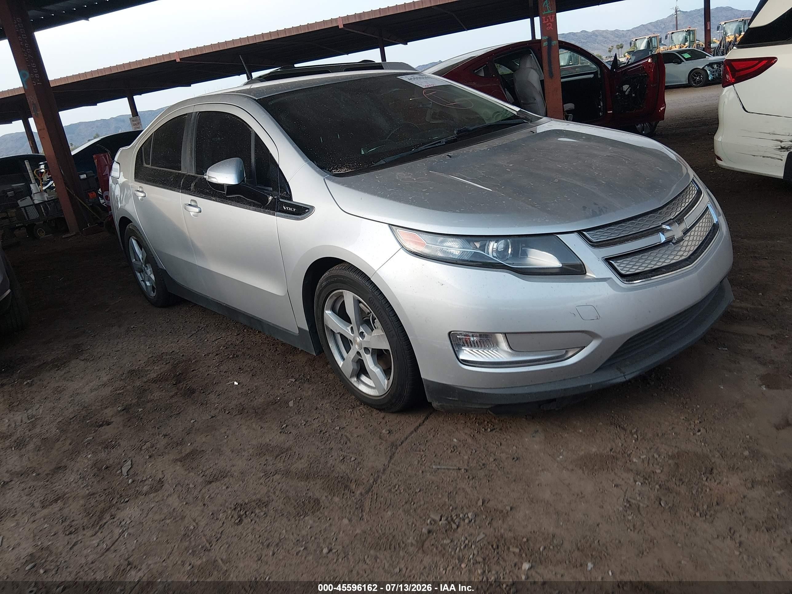 2015 Chevrolet Volt Silver vin: 1G1RB6E46FU111050
