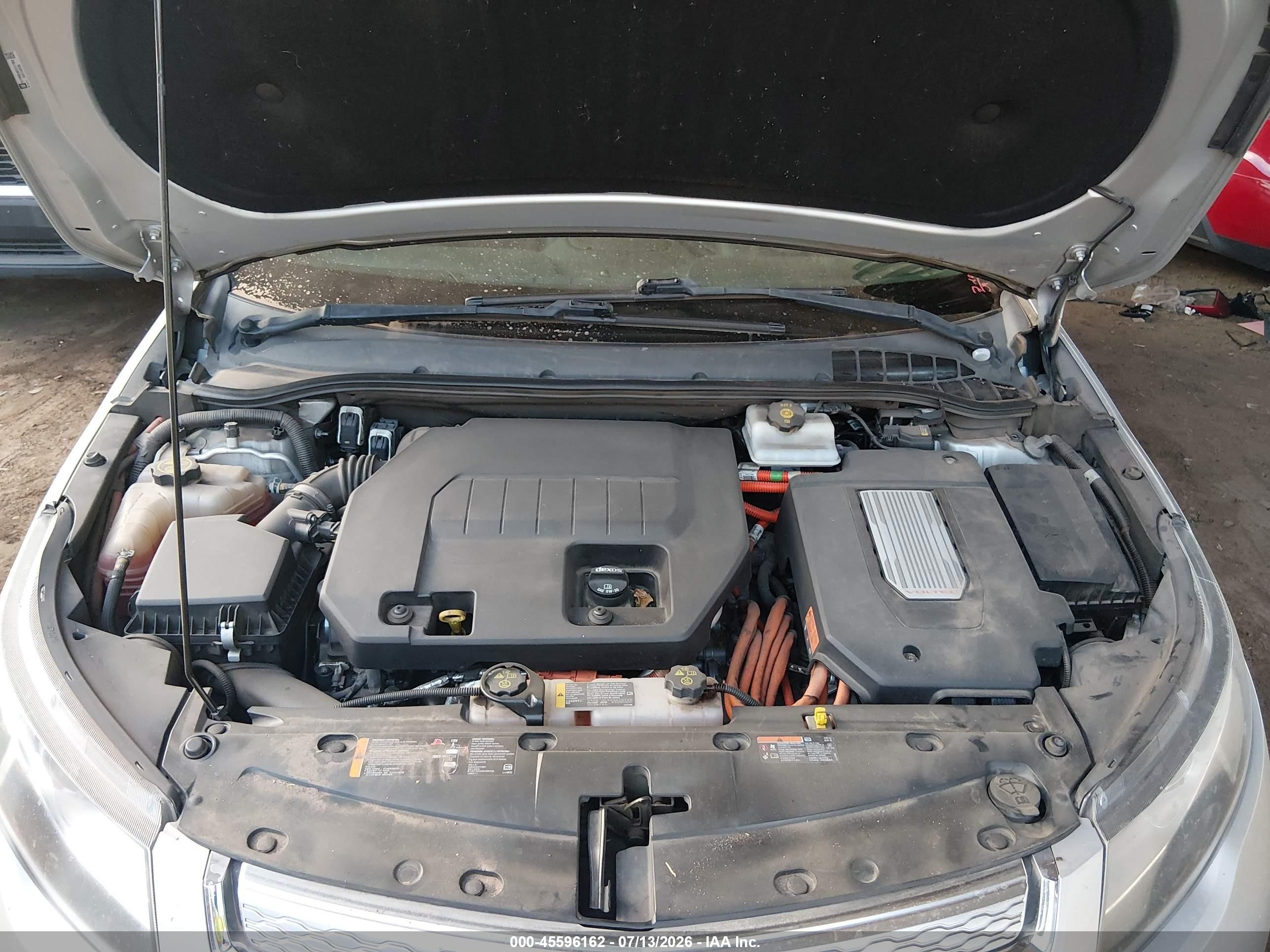 2015 Chevrolet Volt Серебряный vin: 1G1RB6E46FU111050
