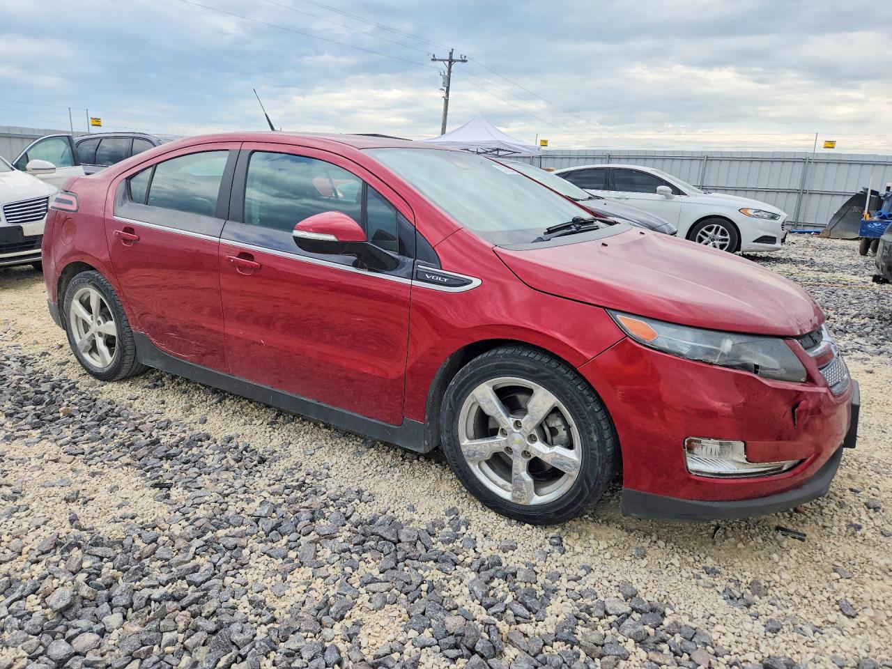 2014 Chevrolet Volt Red vin: 1G1RB6E47EU133718