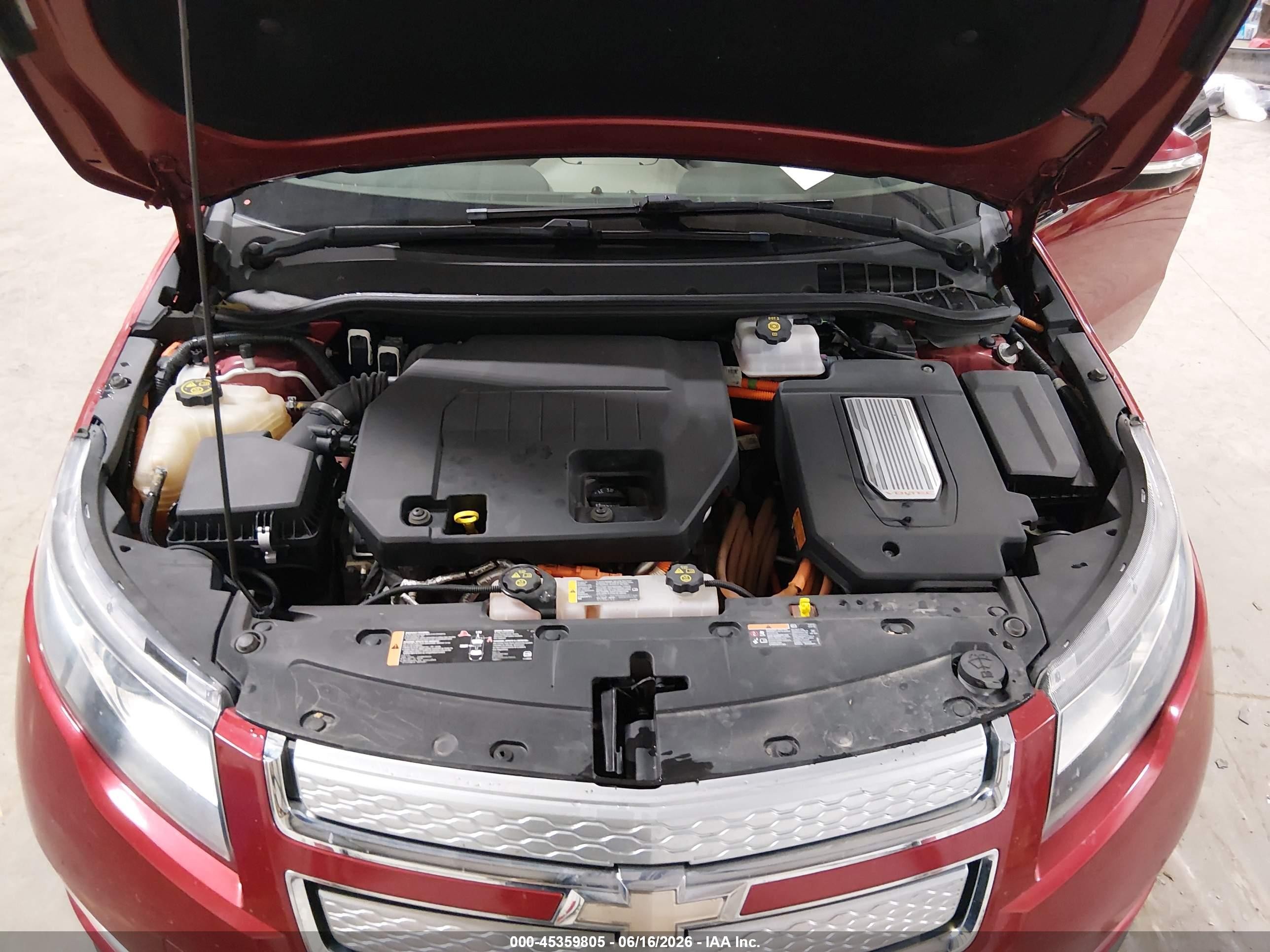 2014 Chevrolet Volt   Red vin: 1G1RB6E47EU155847